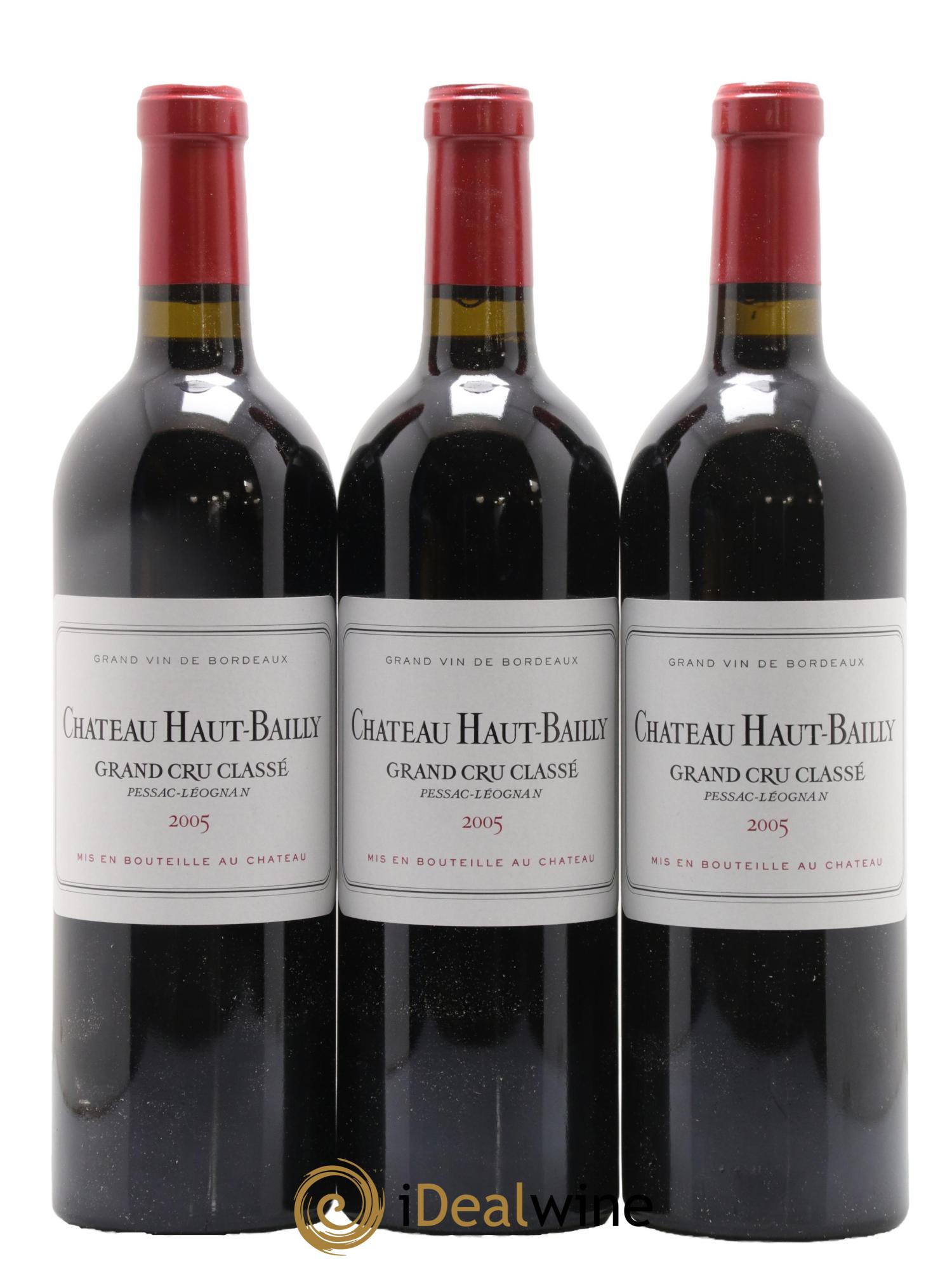Château Haut-Bailly Cru Classé de Graves 2005 - Lot de 12 bouteilles - 4