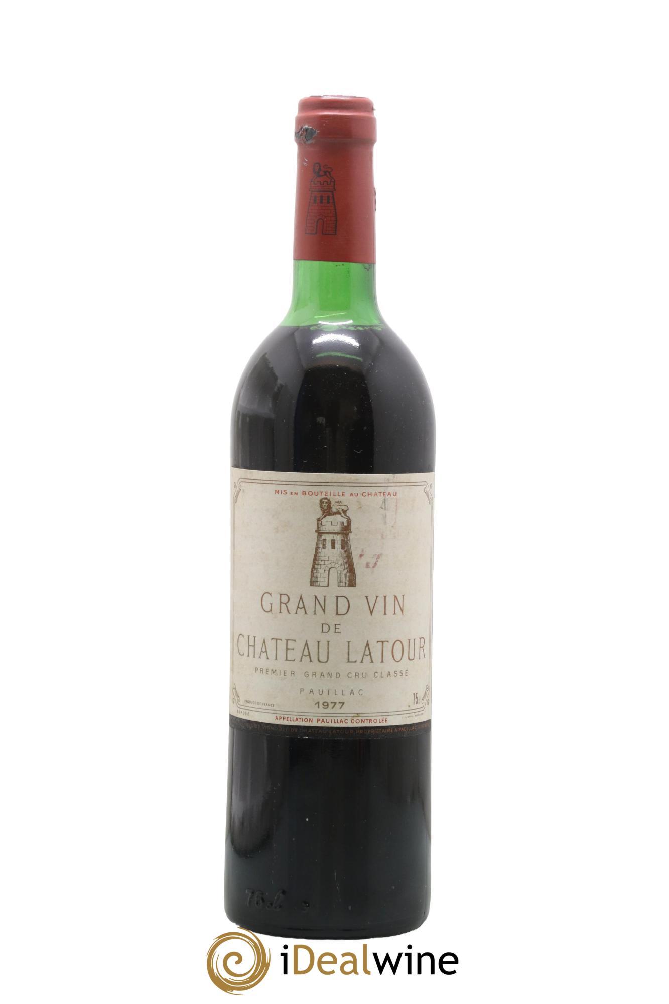 Château Latour 1er Grand Cru Classé 1977 - Lot of 1 bottle - 0