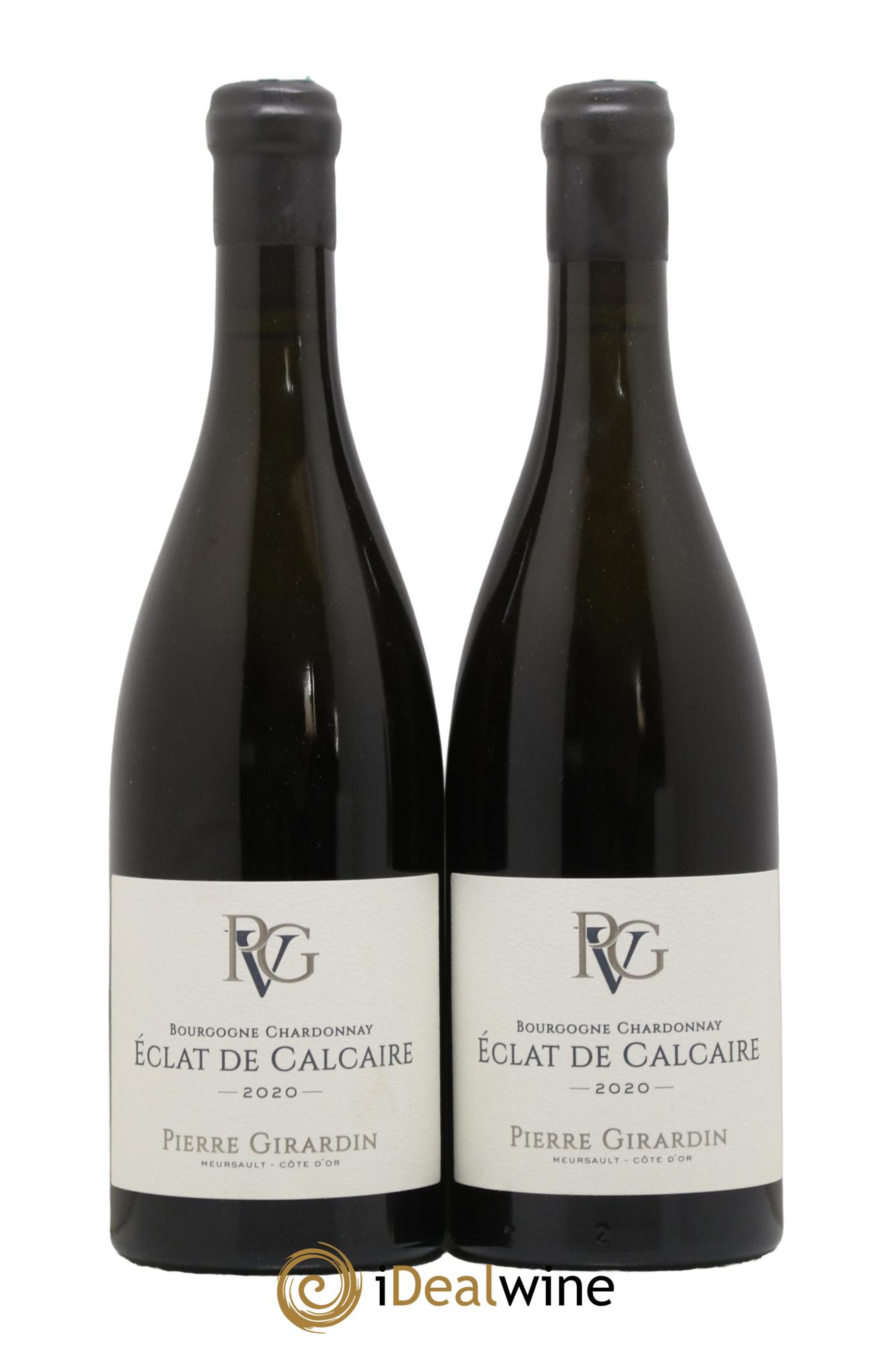 Bourgogne Eclat de Calcaire Chardonnay Pierre Girardin 2020 - Lot de 2 bouteilles - 0