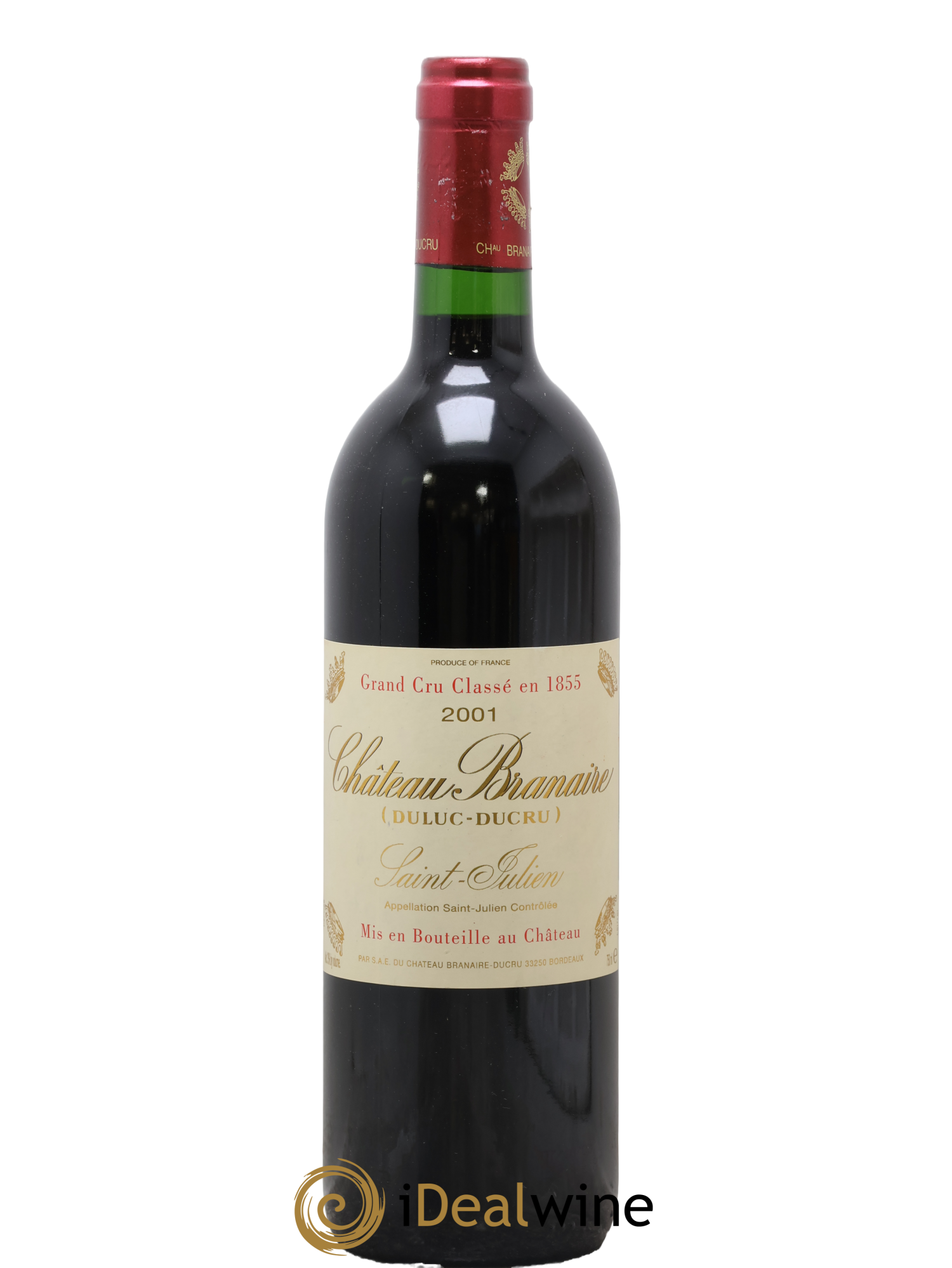 Duluc de Branaire Second Vin 2001 - Lot of 1 bottle - 0