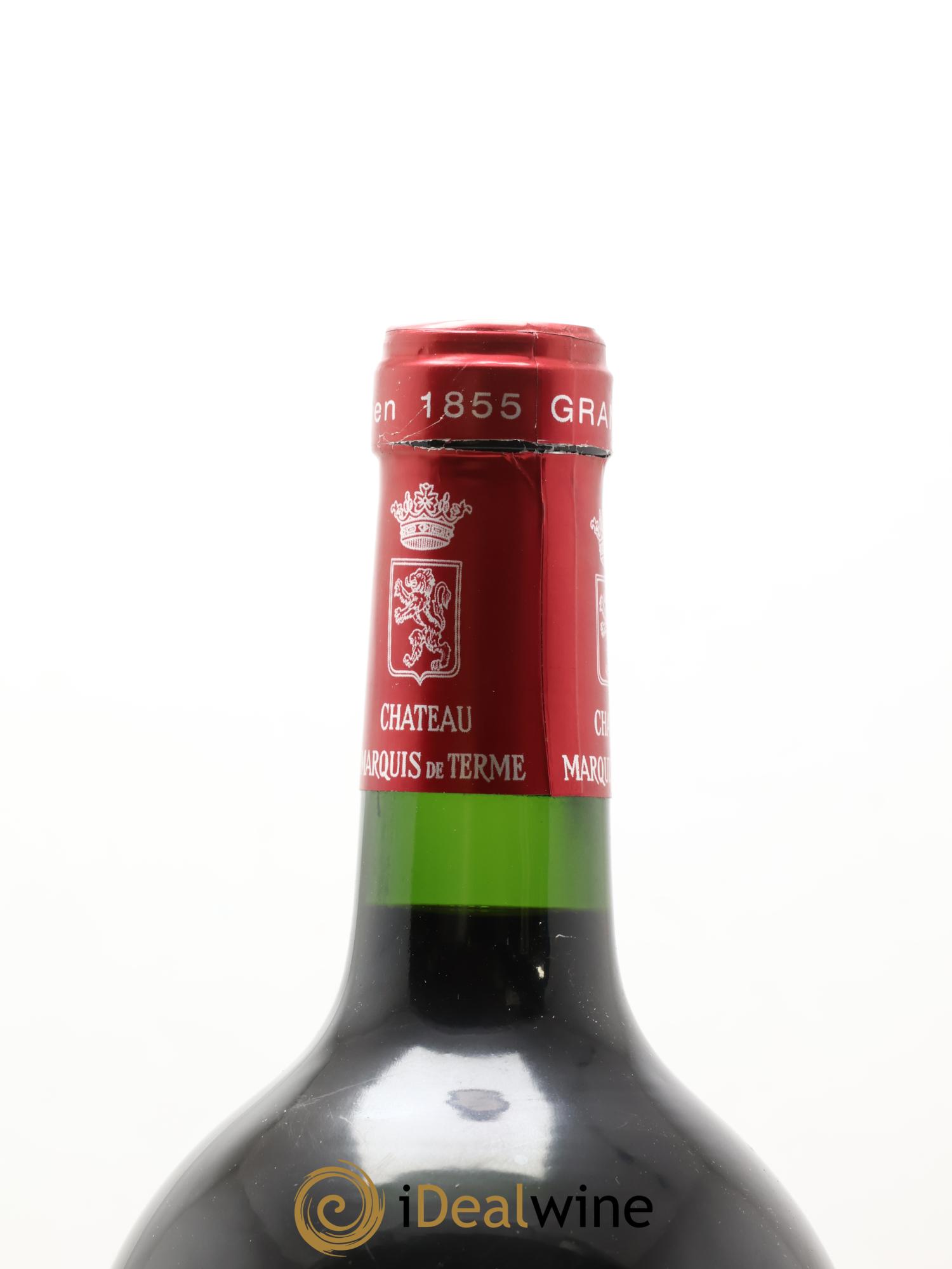 Château Marquis de Terme 4ème Grand Cru Classé  2010 - Posten von 6 Magnum - 3