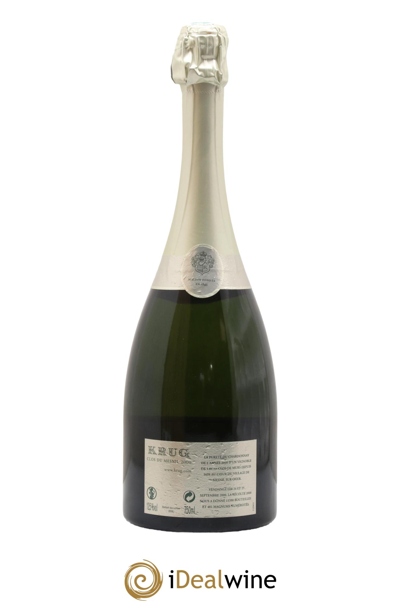 Clos du Mesnil Krug 2000 - Lot de 1 bouteille - 2
