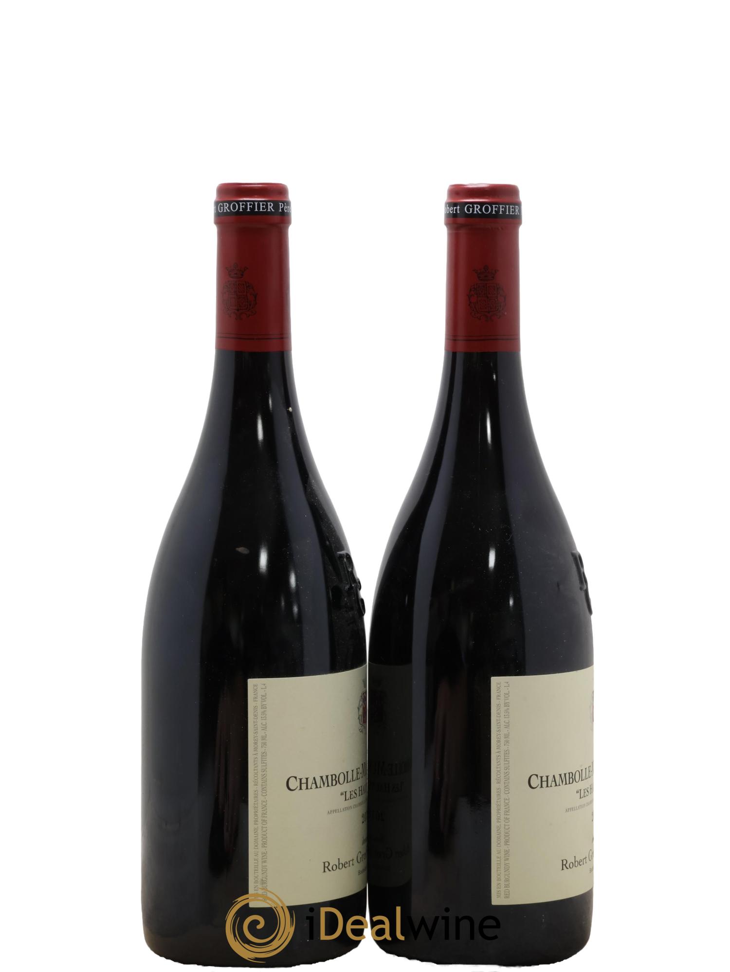 Chambolle-Musigny 1er Cru Les Hauts Doix Robert Groffier Père & Fils (Domaine) 2018 - Lotto di 2 bottiglie - 1