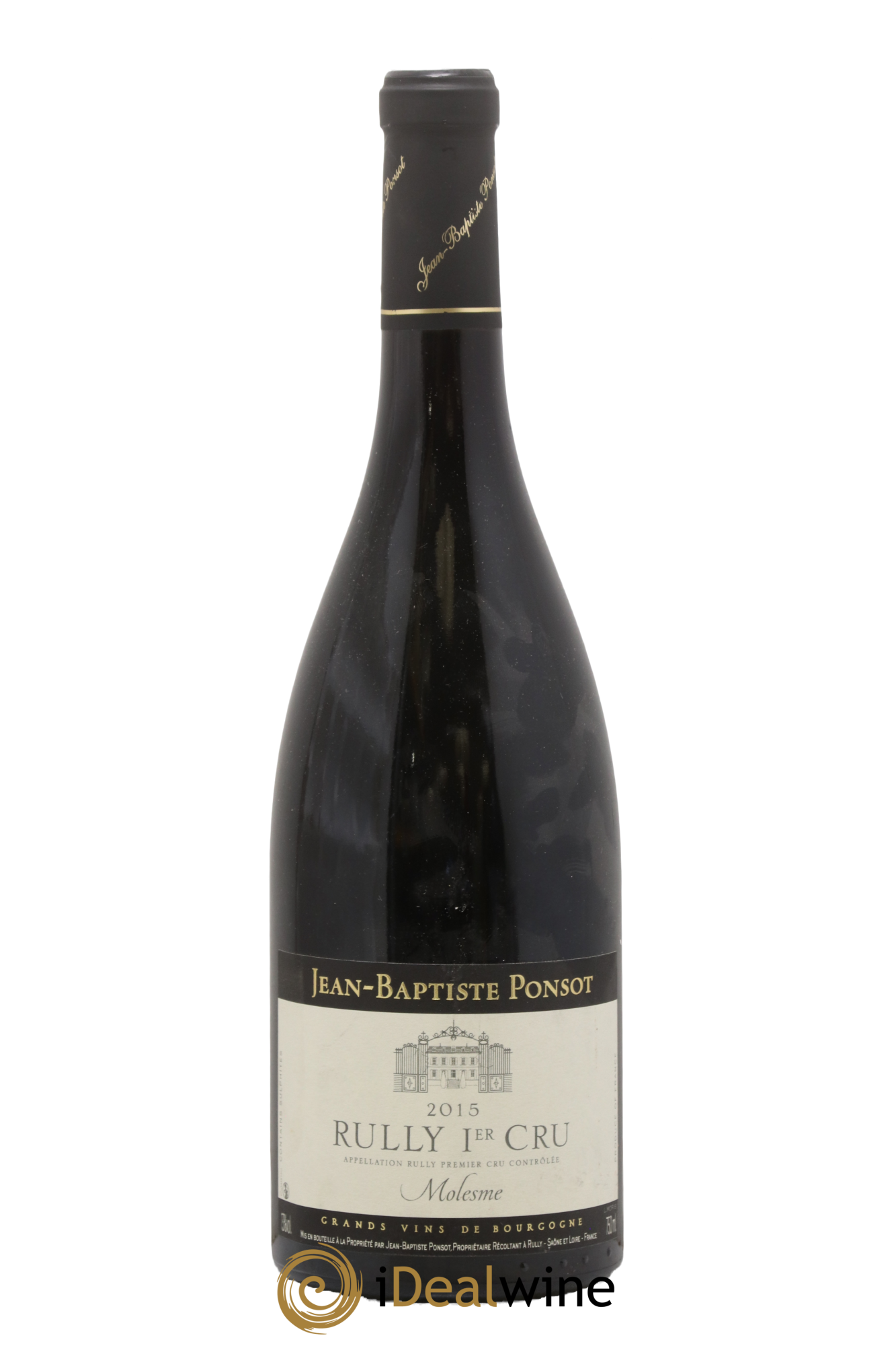 Rully 1er Cru Molesme Jean-Baptiste Ponsot 2015 - Lot de 1 bouteille - 0