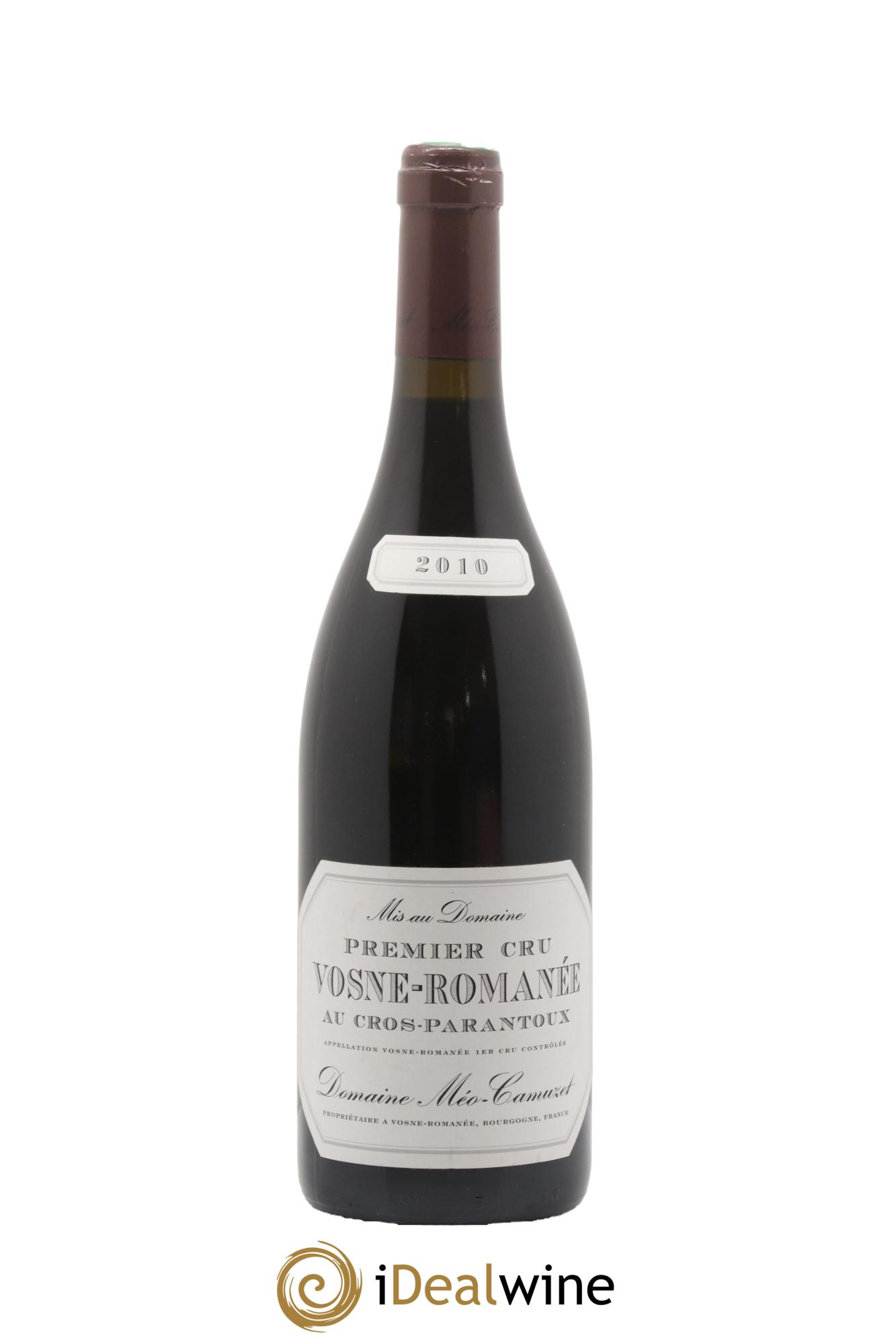 Vosne-Romanée 1er Cru Au Cros Parantoux Méo-Camuzet (Domaine) 2010 - Lot de 1 bouteille - 0