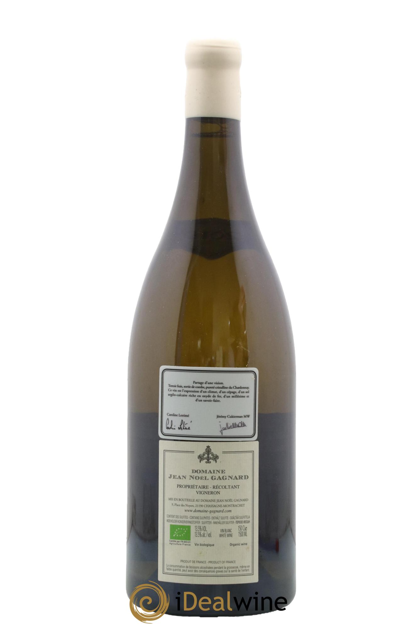 Chassagne-Montrachet 1er Cru Chenevottes Domaine Gagnard 2019 - Lot de 1 magnum - 2
