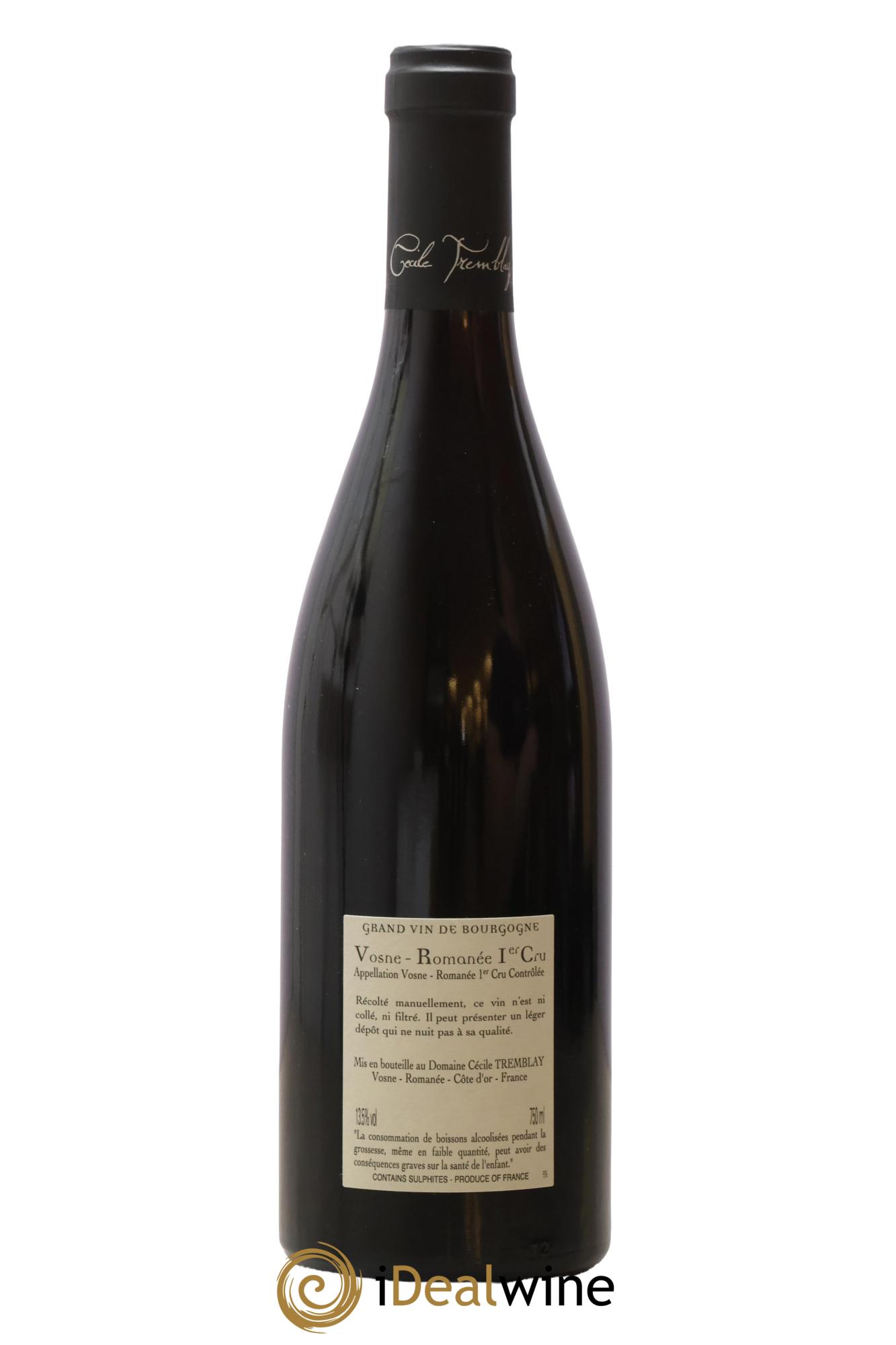 Vosne-Romanée 1er Cru Cécile Tremblay 2022 - Lot de 1 bouteille - 1