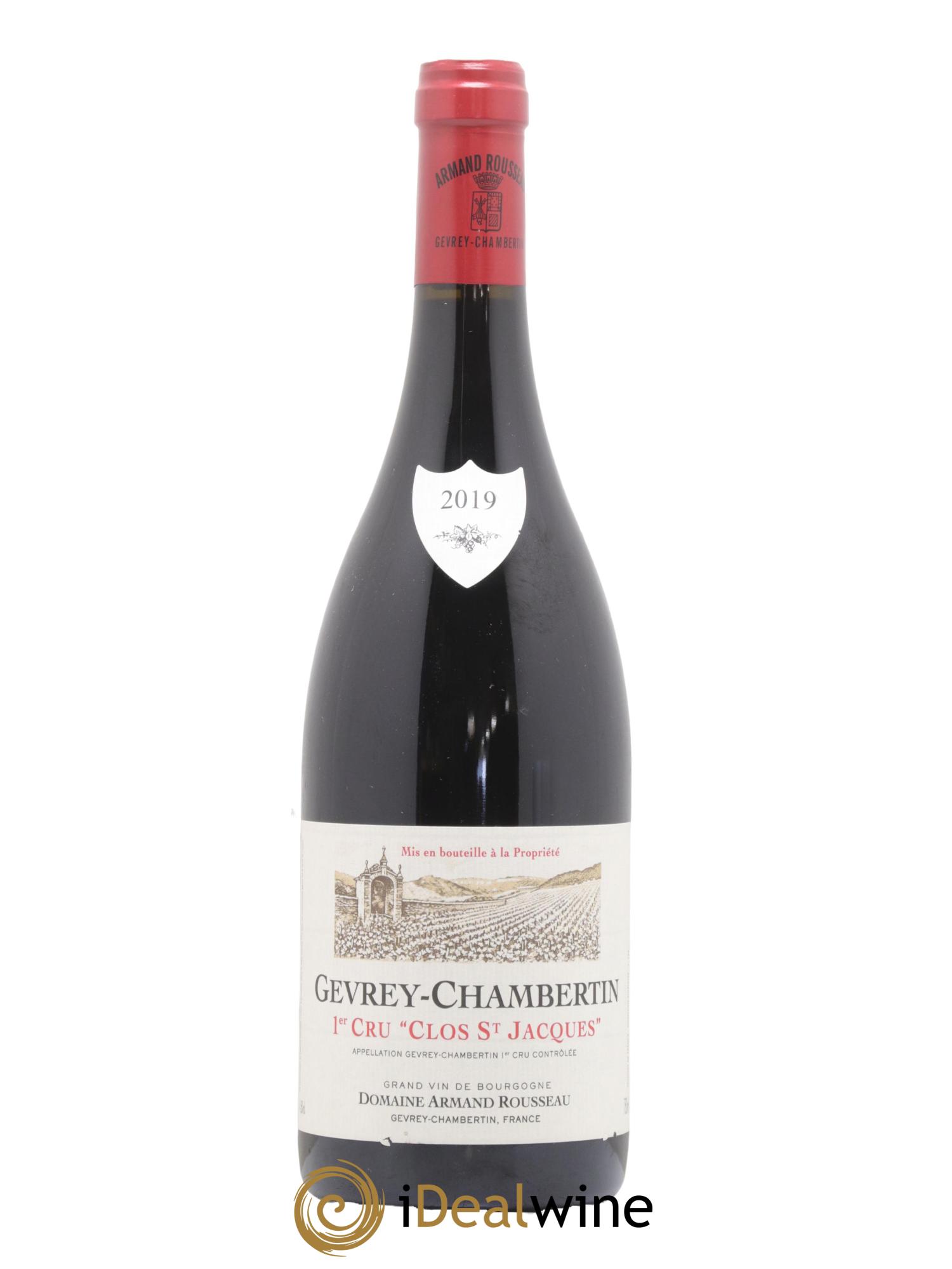 Gevrey-Chambertin 1er Cru Clos Saint-Jacques Armand Rousseau (Domaine) 2019 - Lotto di 1 bottiglia - 0
