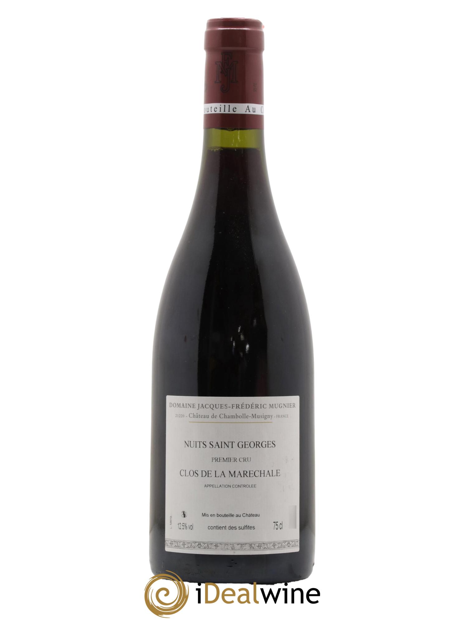 Nuits-Saint-Georges 1er Cru Clos de La Maréchale Jacques-Frédéric Mugnier  2013 - Posten von 1 Flasche - 1
