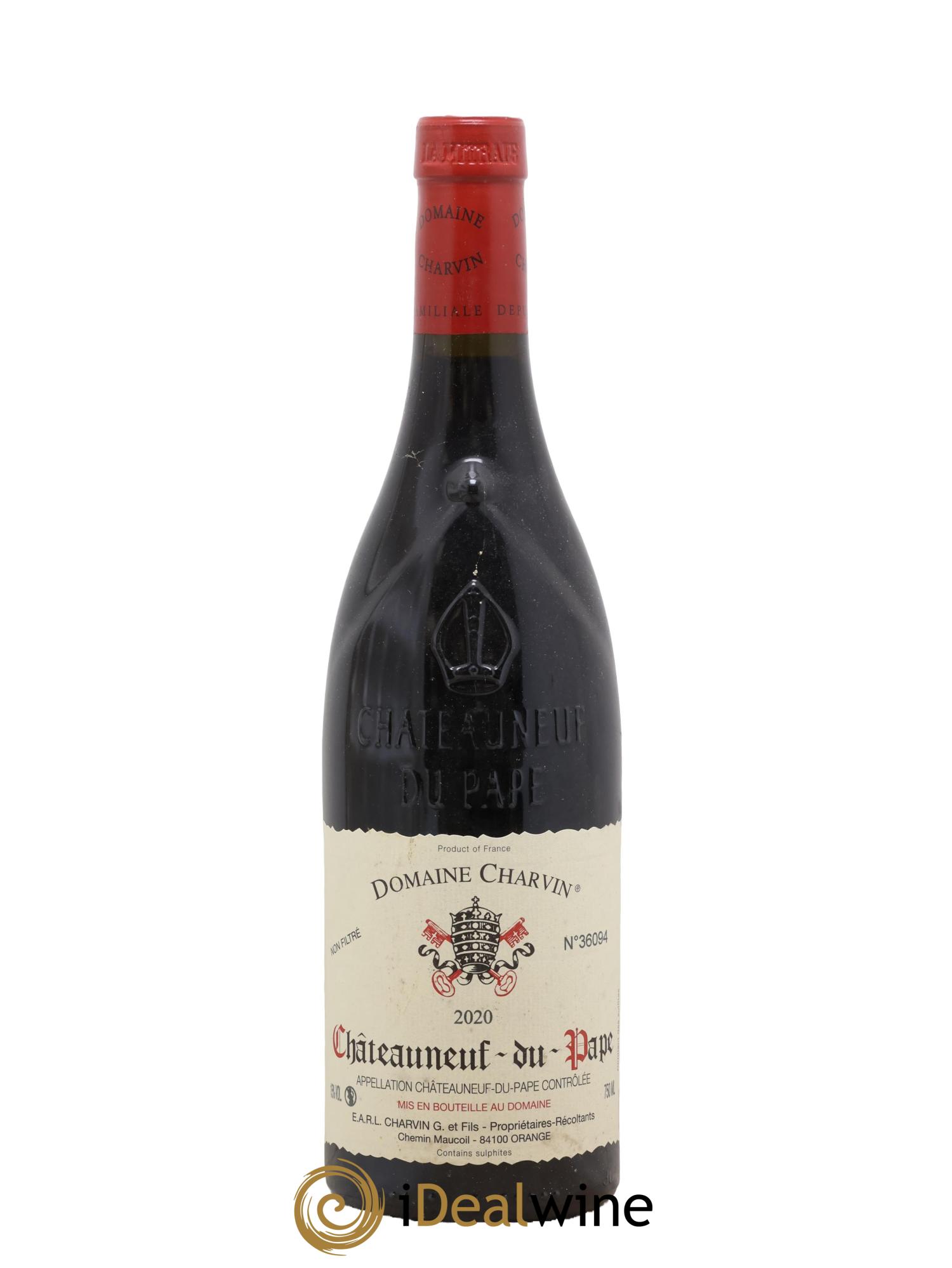 Châteauneuf-du-Pape Charvin (Domaine) 2020 - Lot of 1 bottle - 0