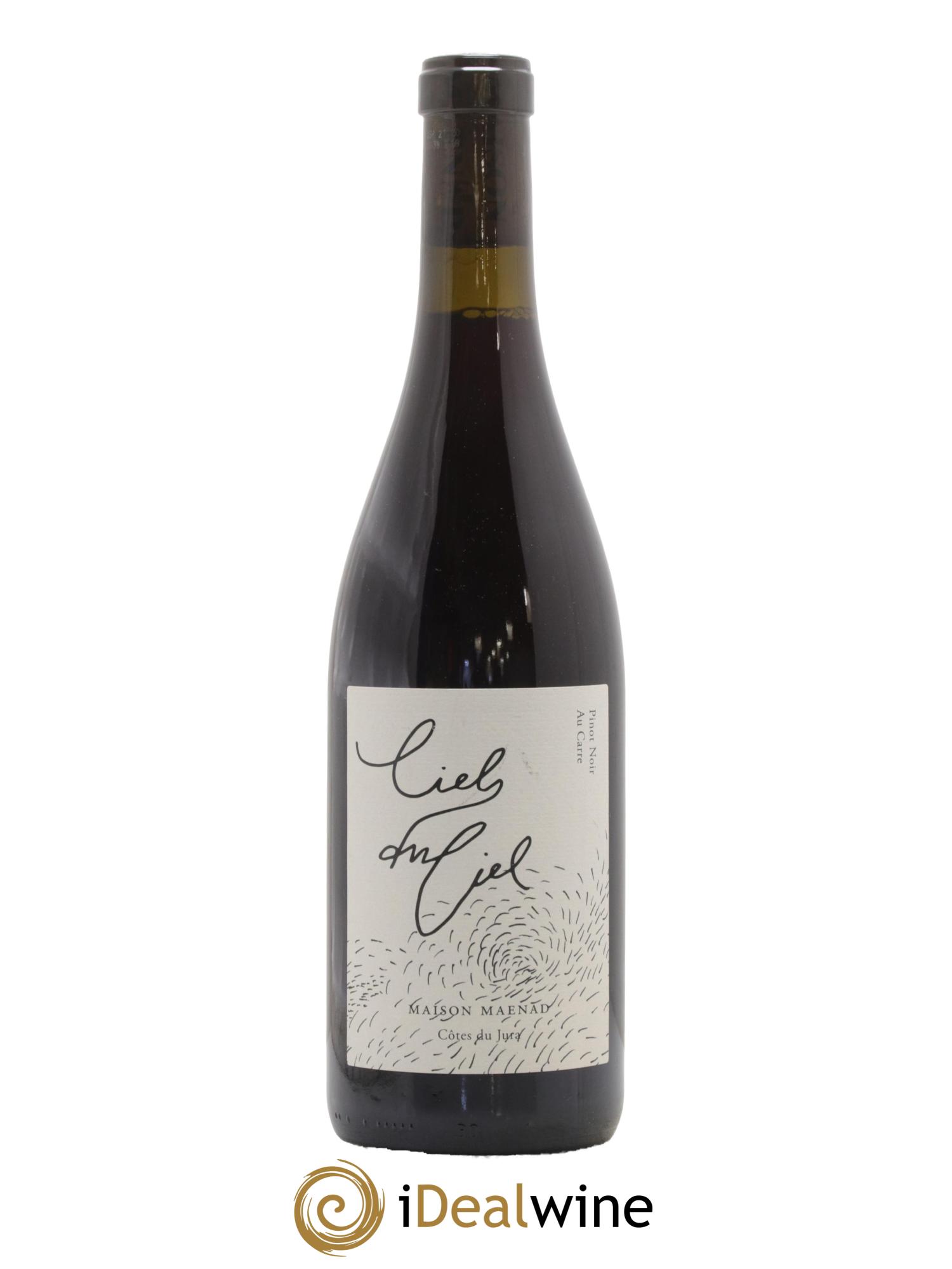 Côtes du Jura Pinot Noir Au carré Ciel du Ciel Maison Maenad 2022 - Lot de 1 bouteille - 0