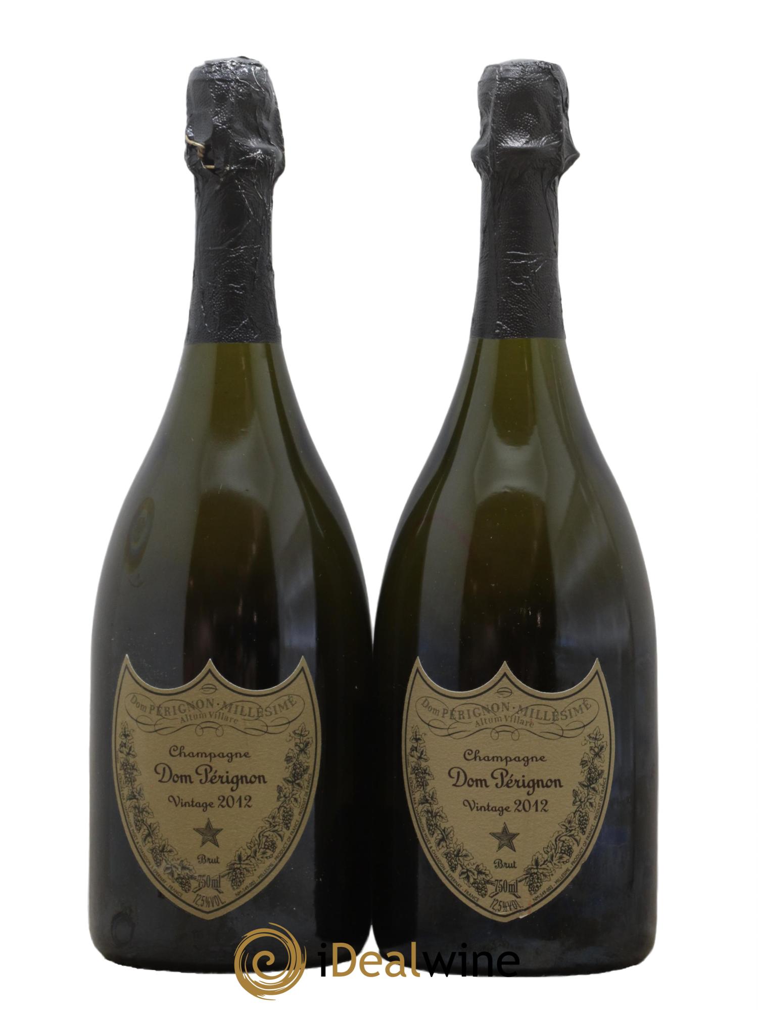 Brut Dom Pérignon 2012 - Lot de 2 bouteilles - 0