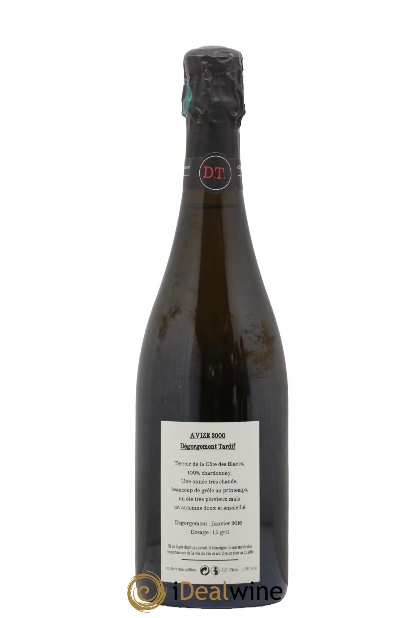 Avize DT (Dégorgement Tardif) Jacquesson 2000 - Lot of 1 bottle - 1