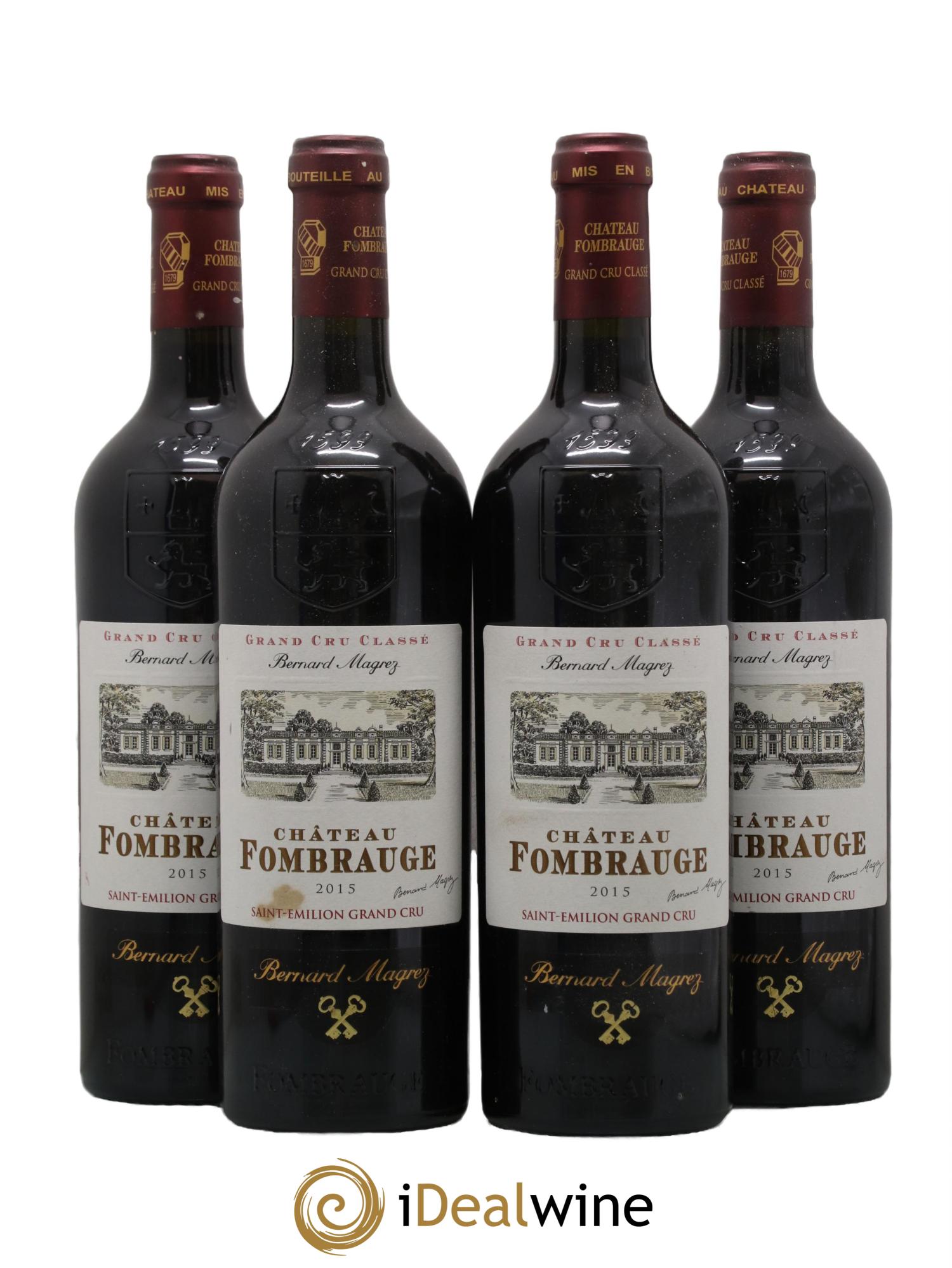 Château Fombrauge Grand Cru Classé 2015 - Lot de 4 bouteilles - 0