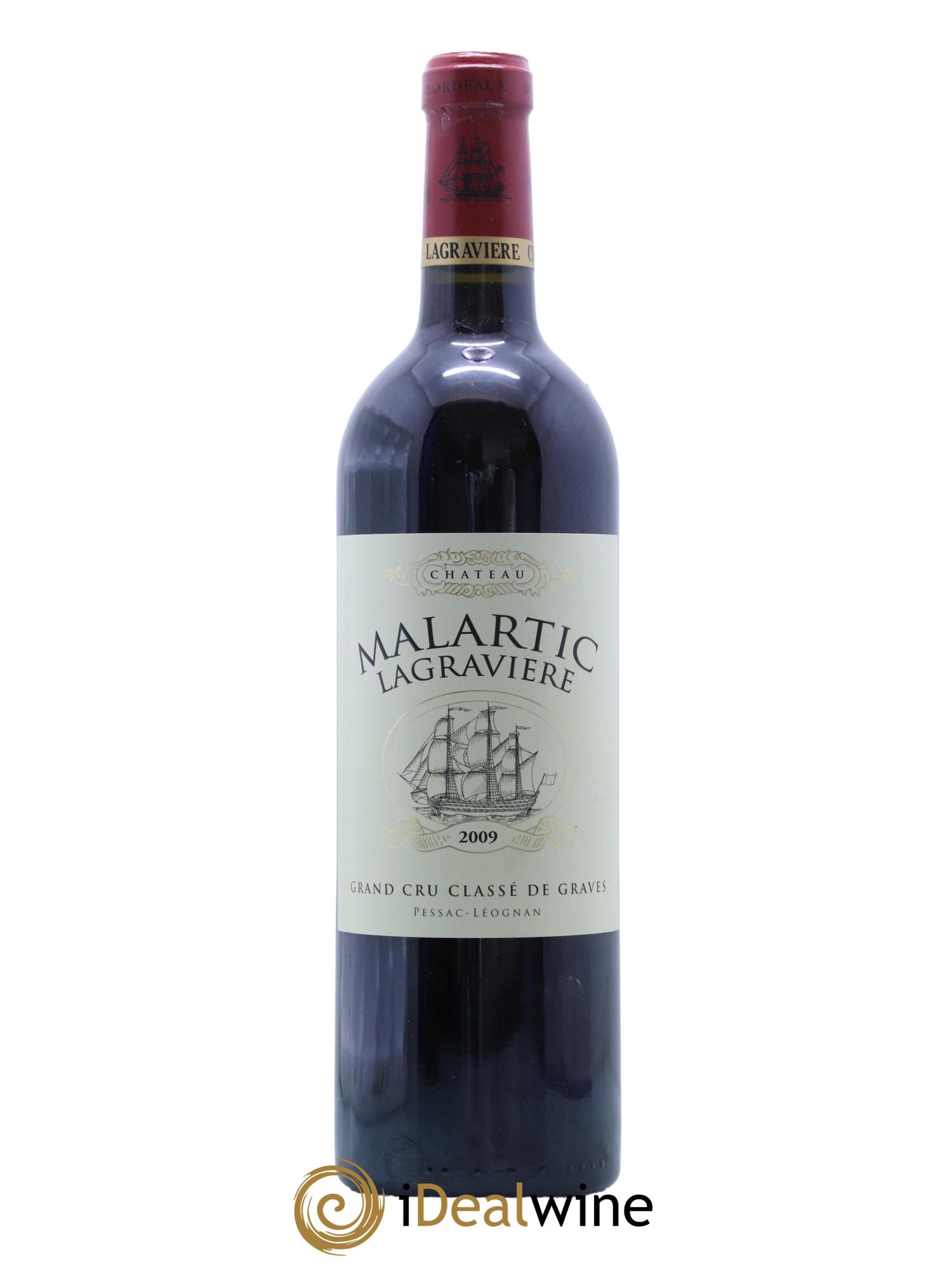 Château Malartic-Lagravière Cru Classé de Graves 2009 - Lot de 1 bouteille - 0