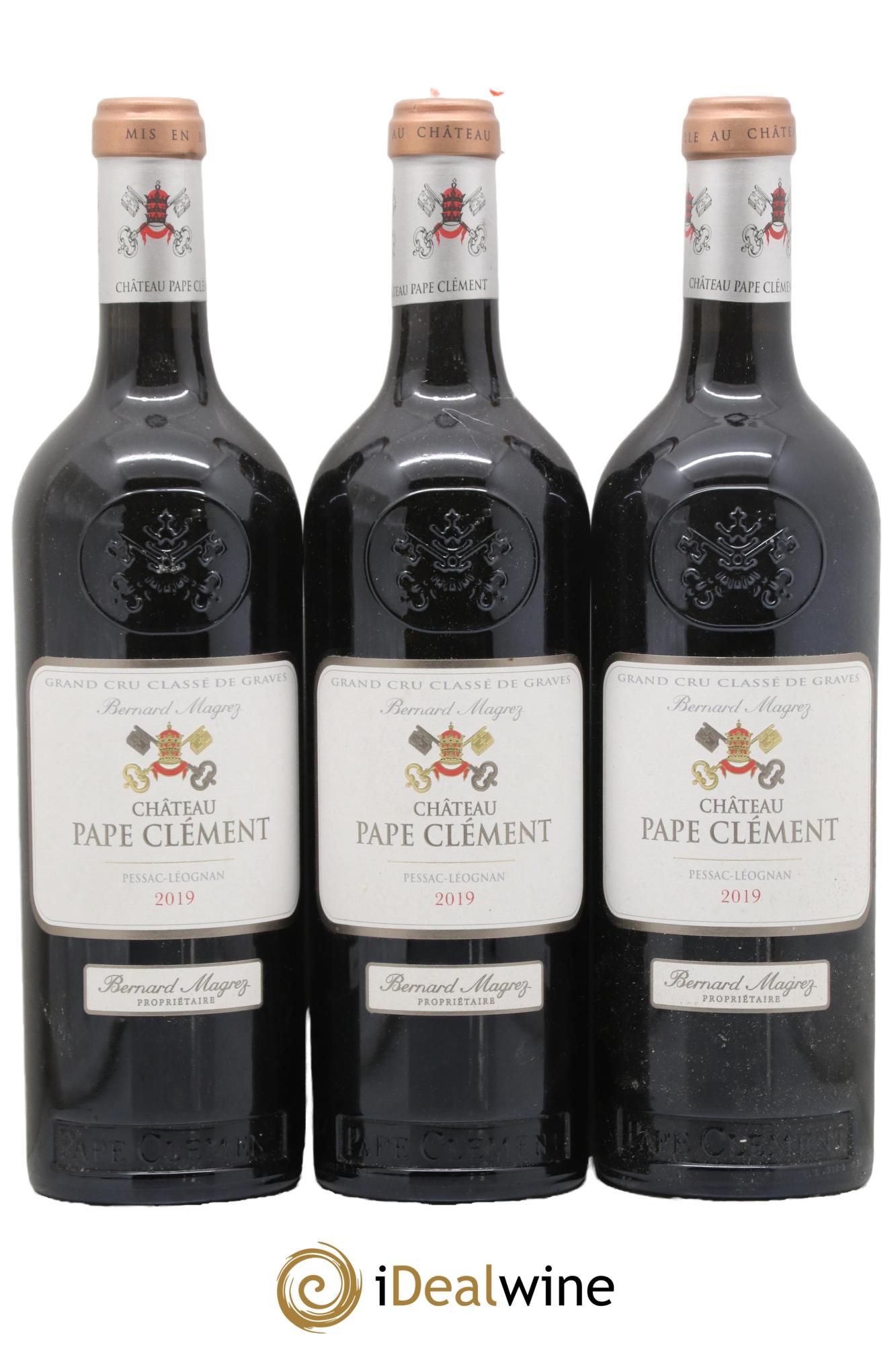 Château Pape Clément Cru Classé de Graves 2019 - Lot of 3 bottles - 0