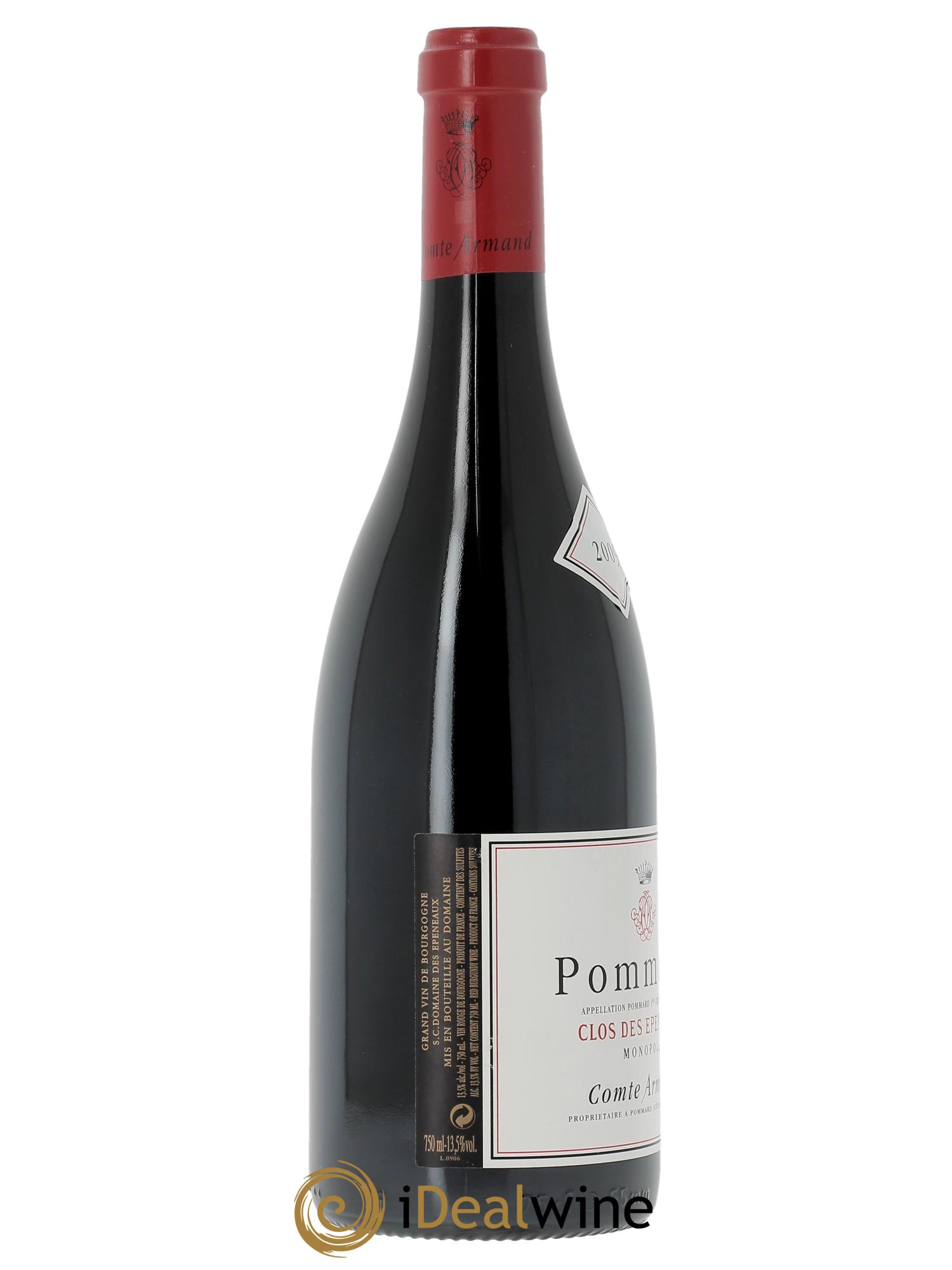 Pommard 1er Cru Clos des Epeneaux Comte Armand  2009 - Lot de 1 bouteille - 1