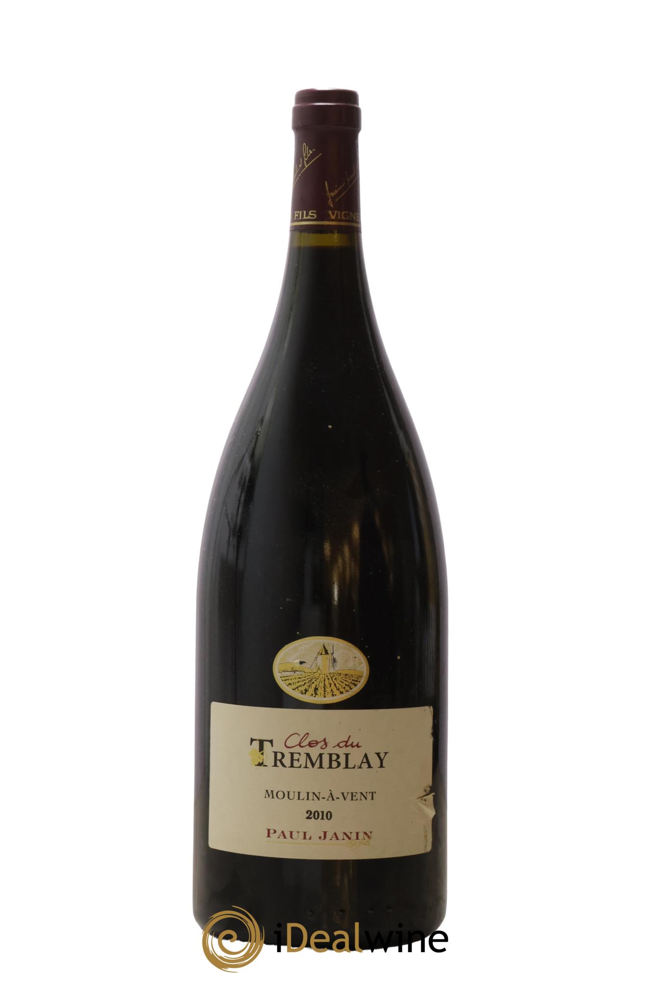 Moulin à Vent Clos du Tremblay Paul Janin (Domaine) 2010 - Lot of 1 magnum - 0
