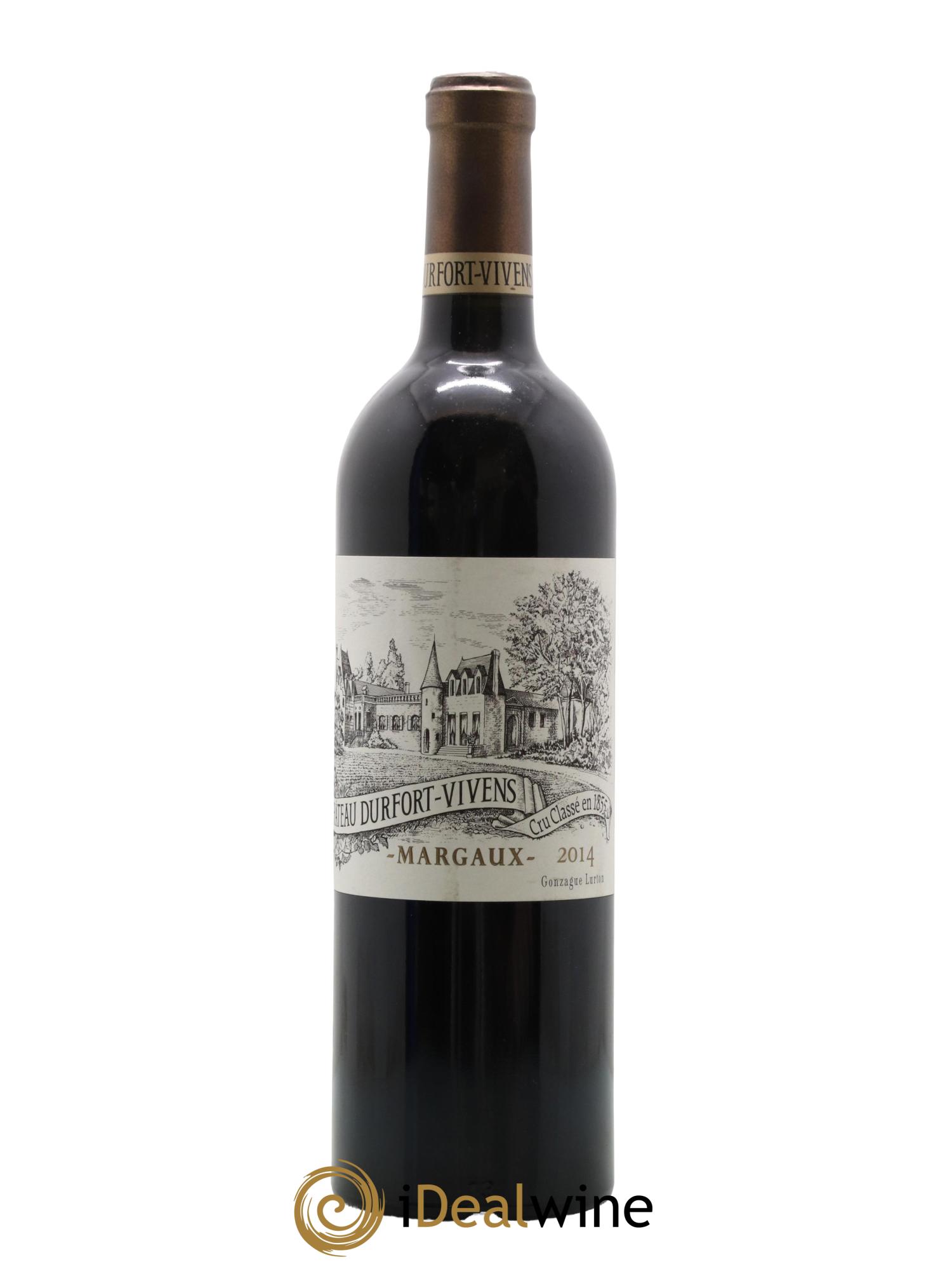 Château Durfort Vivens 2ème Grand Cru Classé 2014 - Lot de 1 bouteille - 0