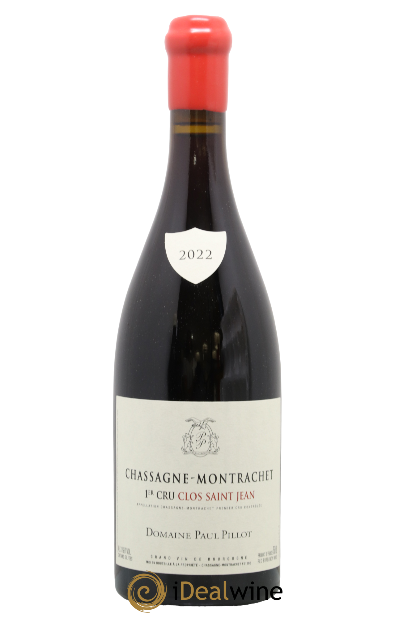 Chassagne-Montrachet 1er Cru Clos Saint-Jean Paul Pillot (Domaine) 2022 - Posten von 1 Flasche - 0