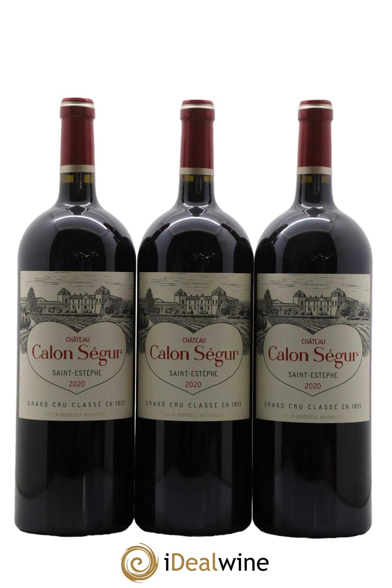 Château Calon Ségur 3ème Grand Cru Classé 2020 - Lot de 3 magnums - 0
