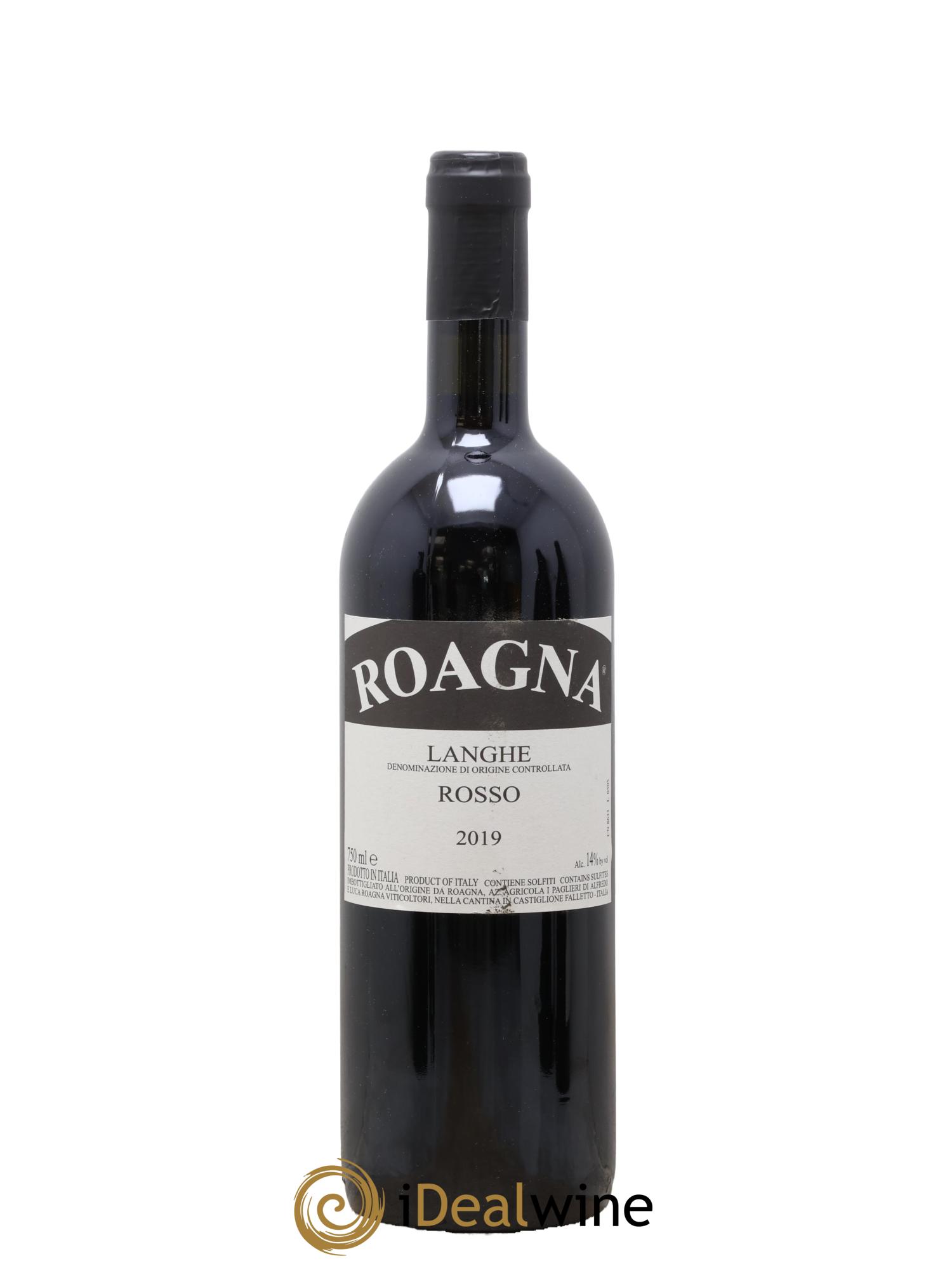 Langhe DOC Rosso Roagna 2019 - Lot de 1 bouteille - 0