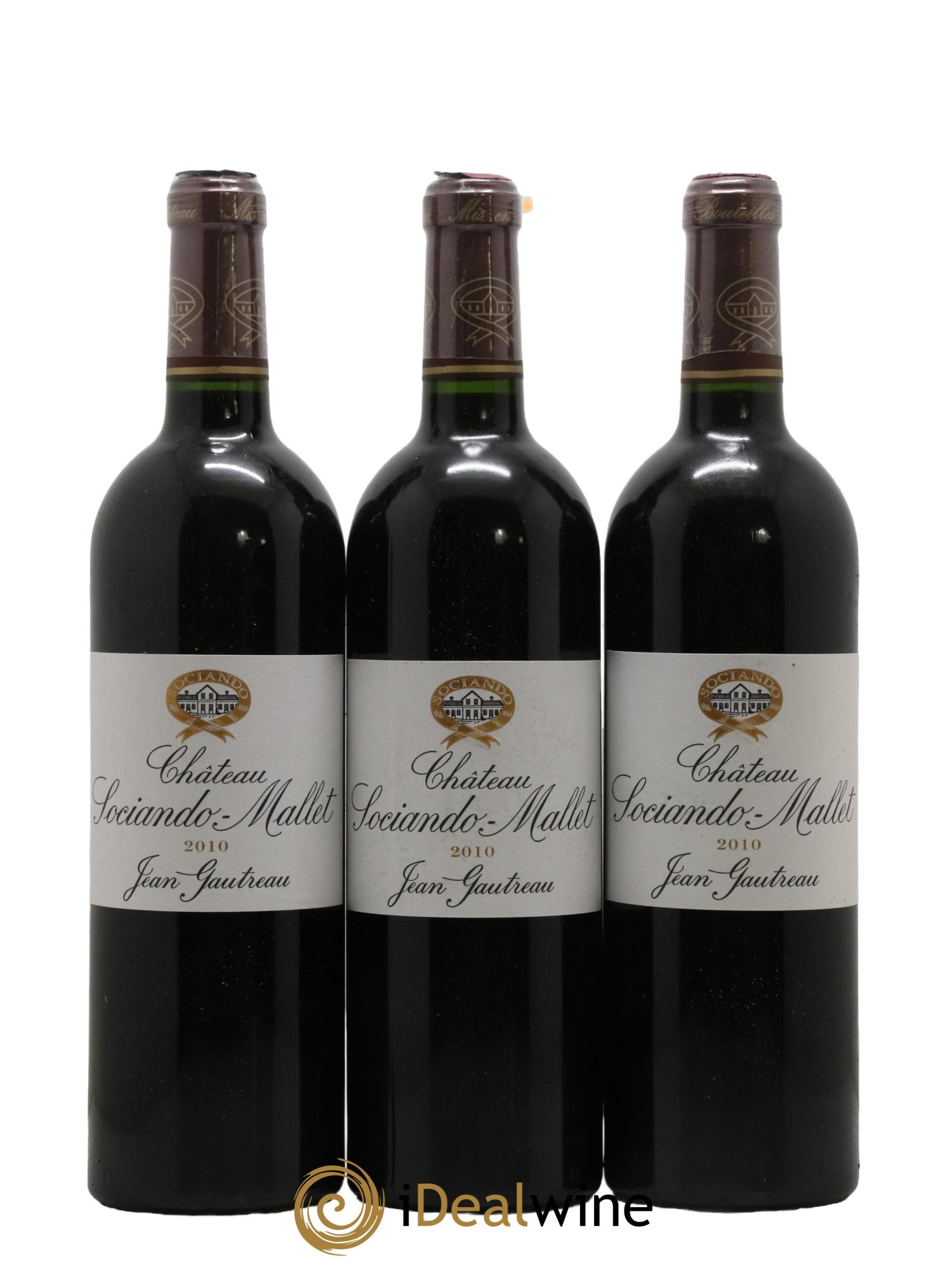 Château Sociando Mallet 2010 - Posten von 12 Flaschen - 3