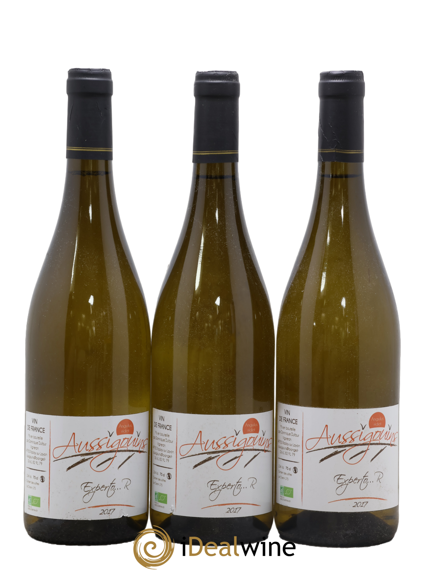 Vin de France Experto R Les Aussigouins Dominique Dufour 2017 - Posten von 3 Flaschen - 0