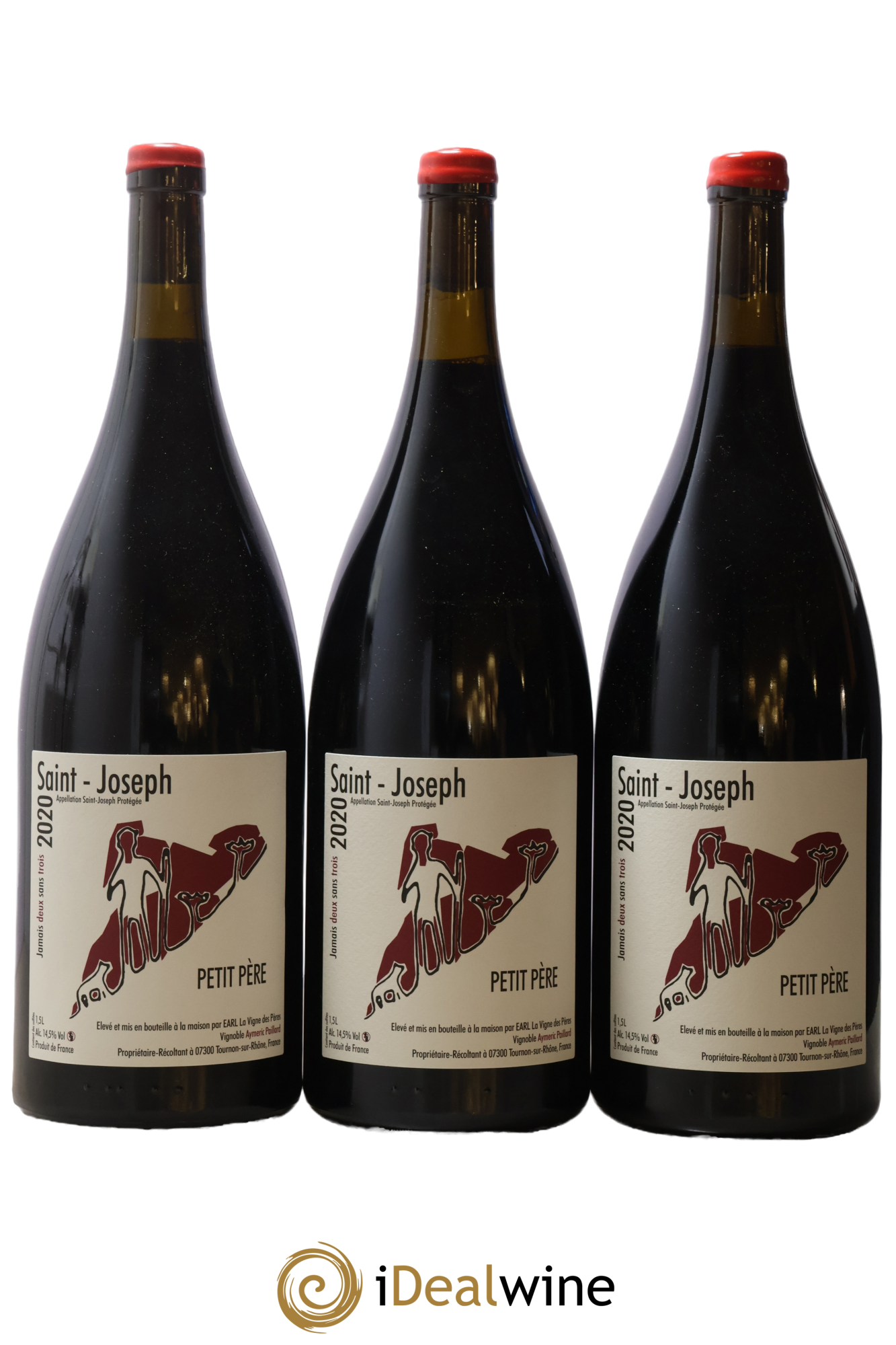 Saint-Joseph Petit Pere La Vigne Des Peres 2020 - Posten von 3 Magnum - 0