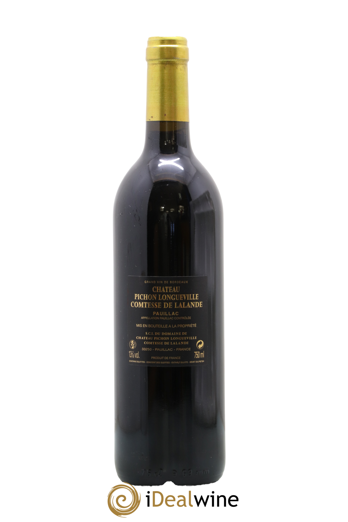 Château Pichon Longueville Comtesse de Lalande 2ème Grand Cru Classé 2009 - Lotto di 1 bottiglia - 1