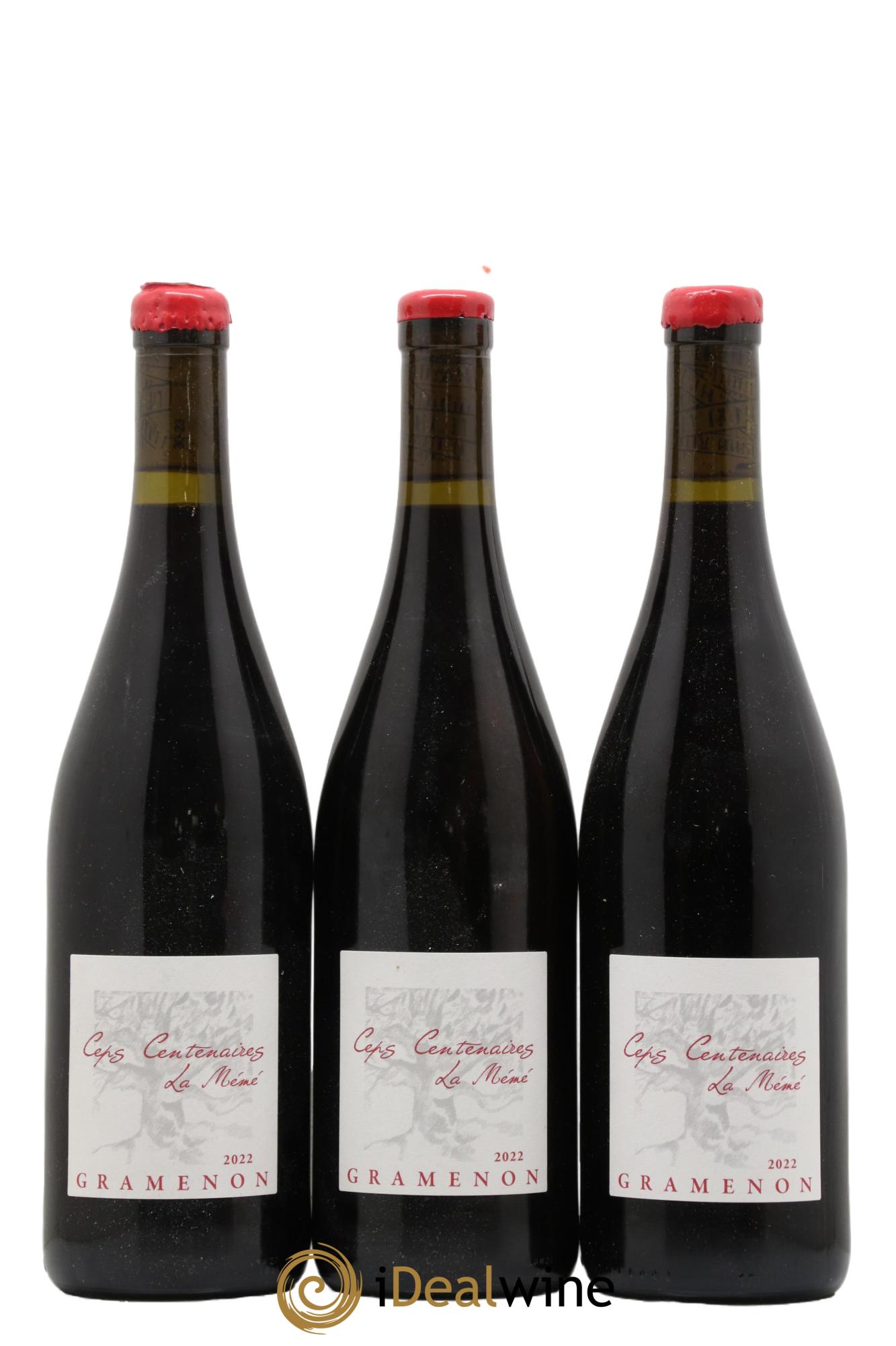 Côtes-du-Rhône La Mémé Ceps Centenaires Gramenon (Domaine) 2022 - Lot de 3 bouteilles - 0