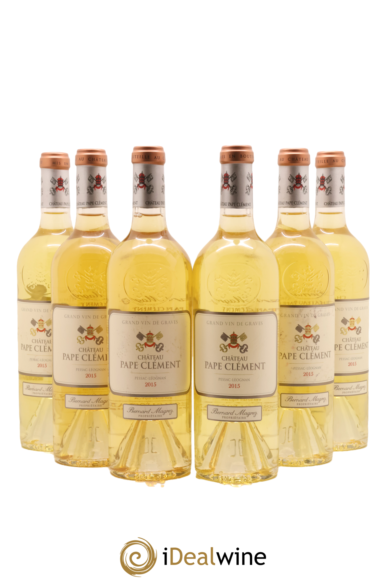 Château Pape Clément 2015 - Lotto di 6 bottiglie - 0