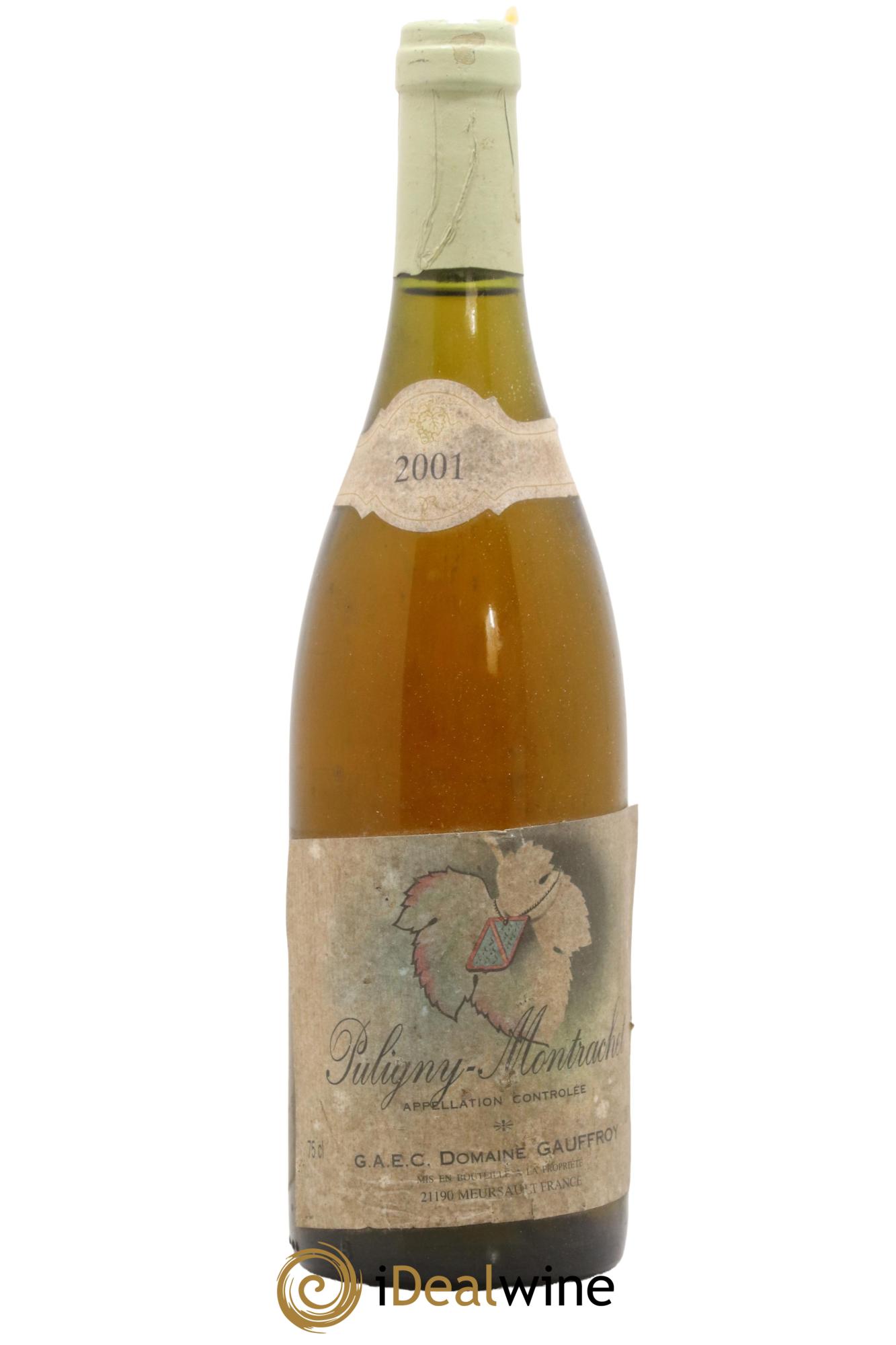 Puligny-Montrachet Domaine Gauffroy 2001 - Lot de 1 bouteille - 0