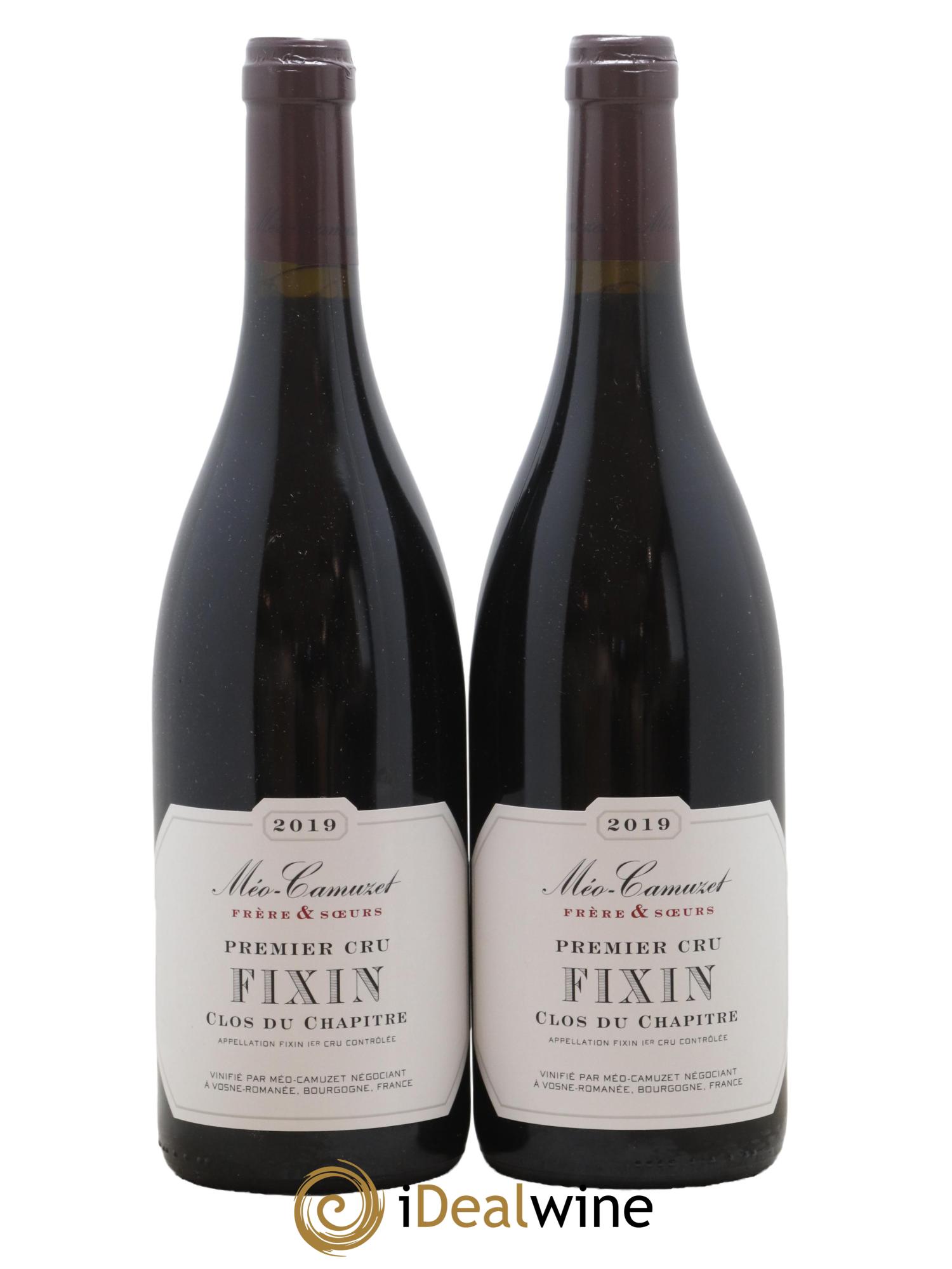 Fixin 1er Cru Clos du Chapitre Méo-Camuzet (Frère & Soeurs) 2019 - Lot de 2 bouteilles - 0