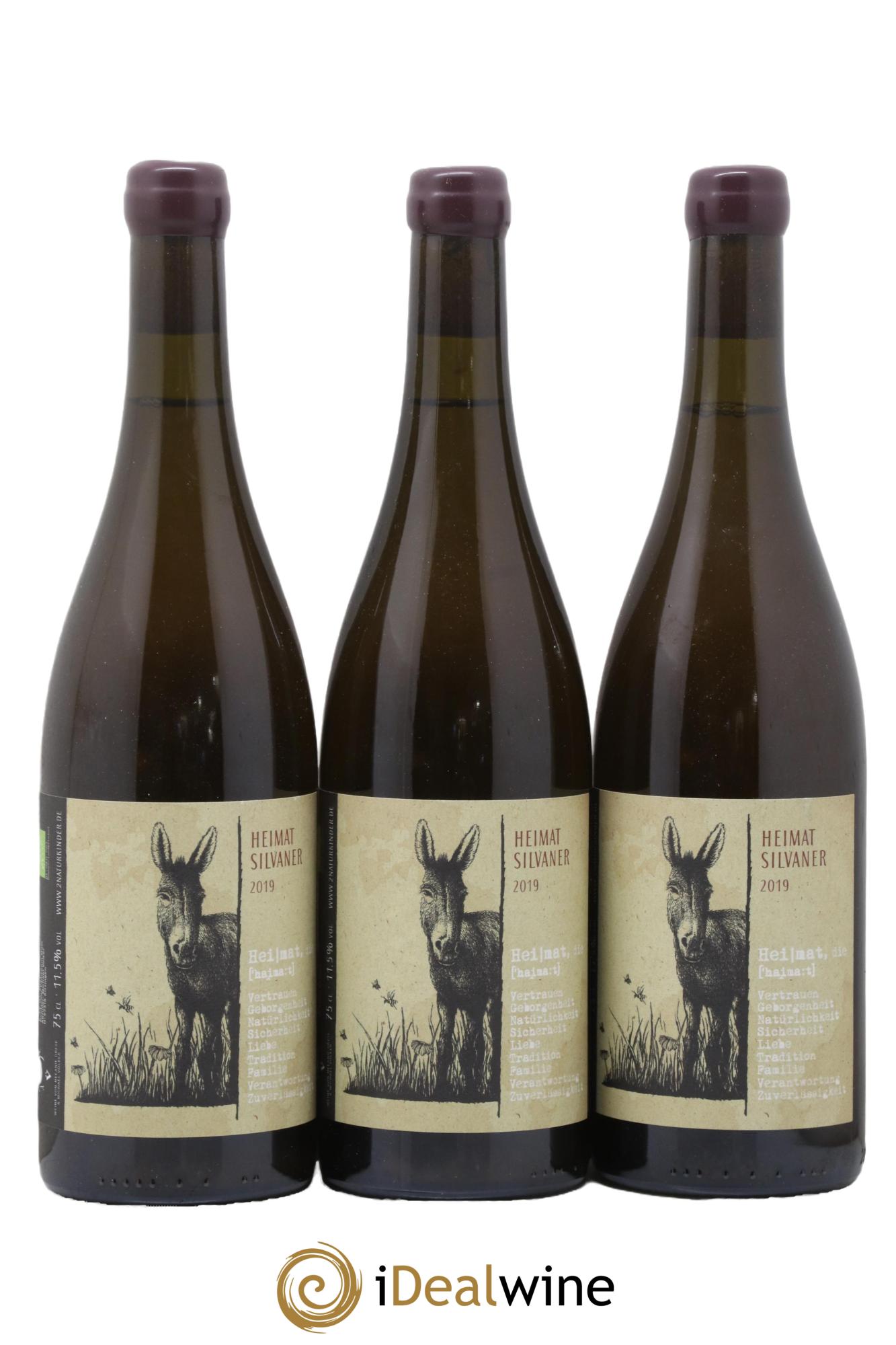 Allemagne Kleine Heimat 2Naturkinder 2019 - Lot de 3 bouteilles - 0