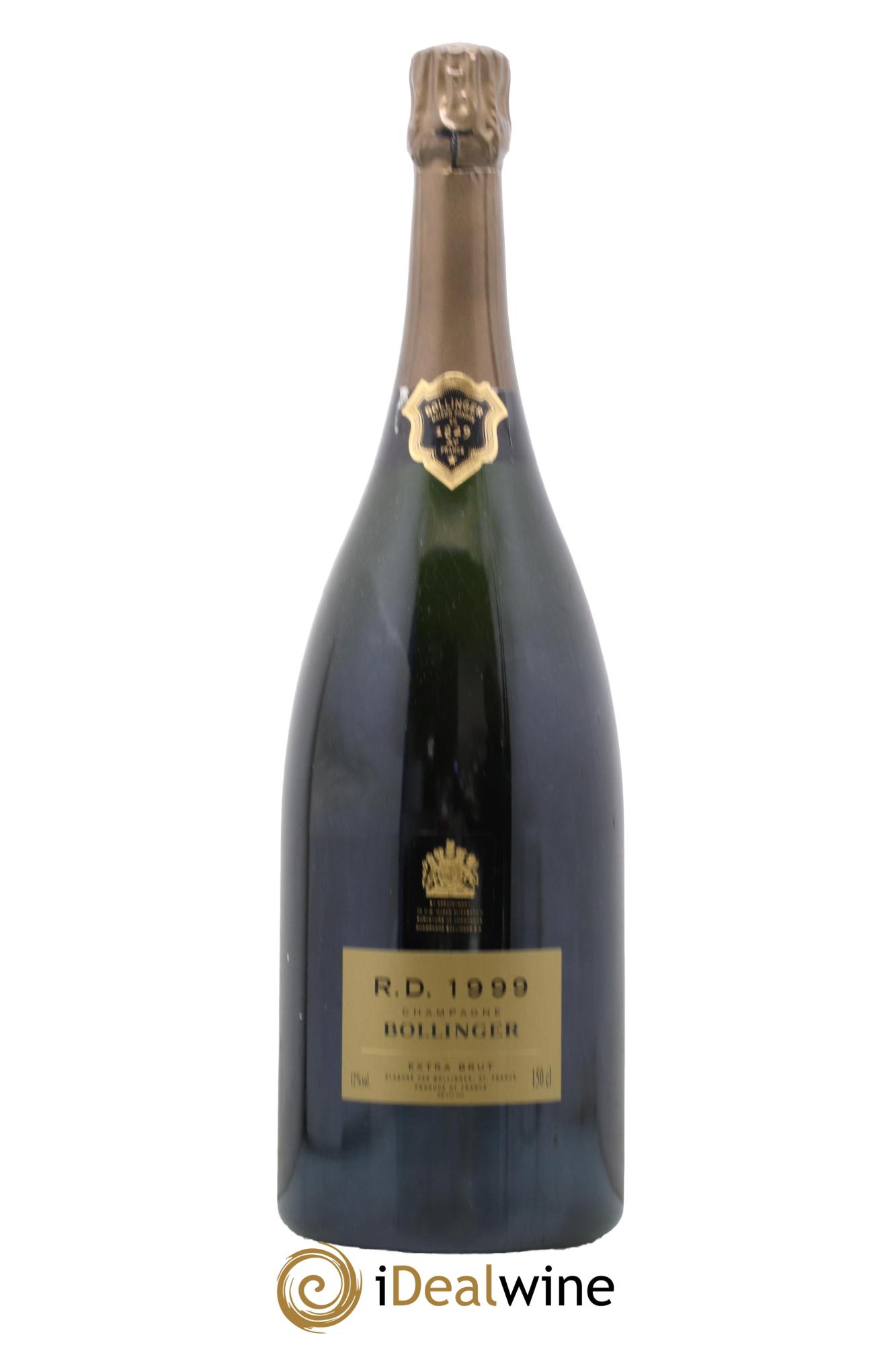 R.D. Extra-Brut Bollinger 1999 - Lot de 1 magnum - 0