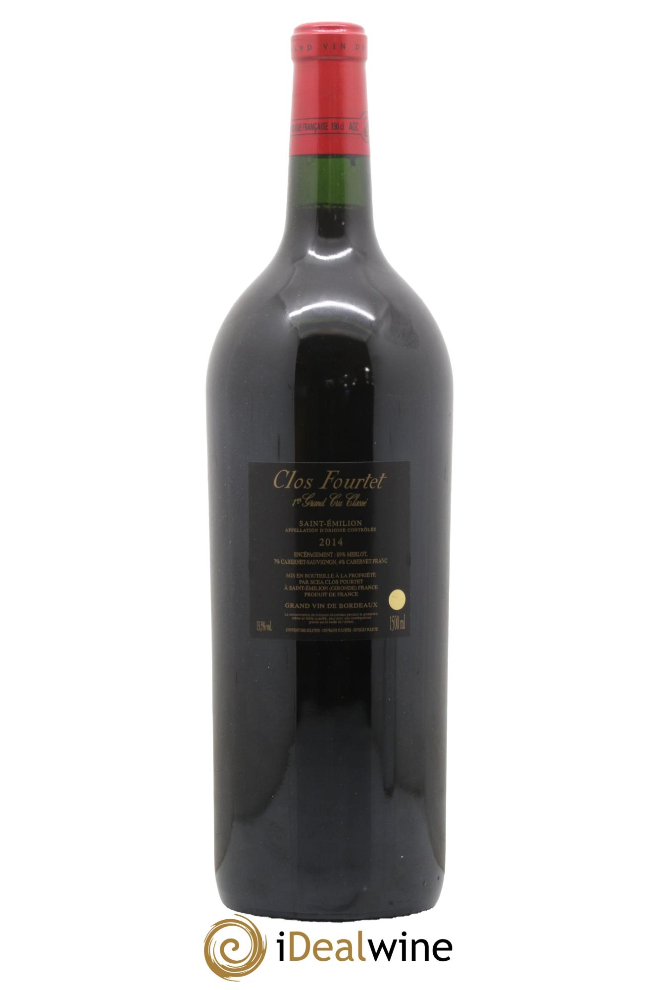 Clos Fourtet 1er Grand Cru Classé B 2014 - Lot de 1 magnum - 1