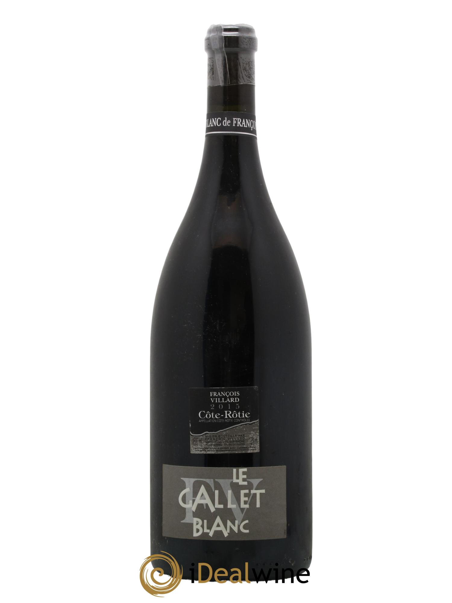 Côte-Rôtie Le Gallet Blanc François Villard 2015 - Lot de 1 magnum - 0