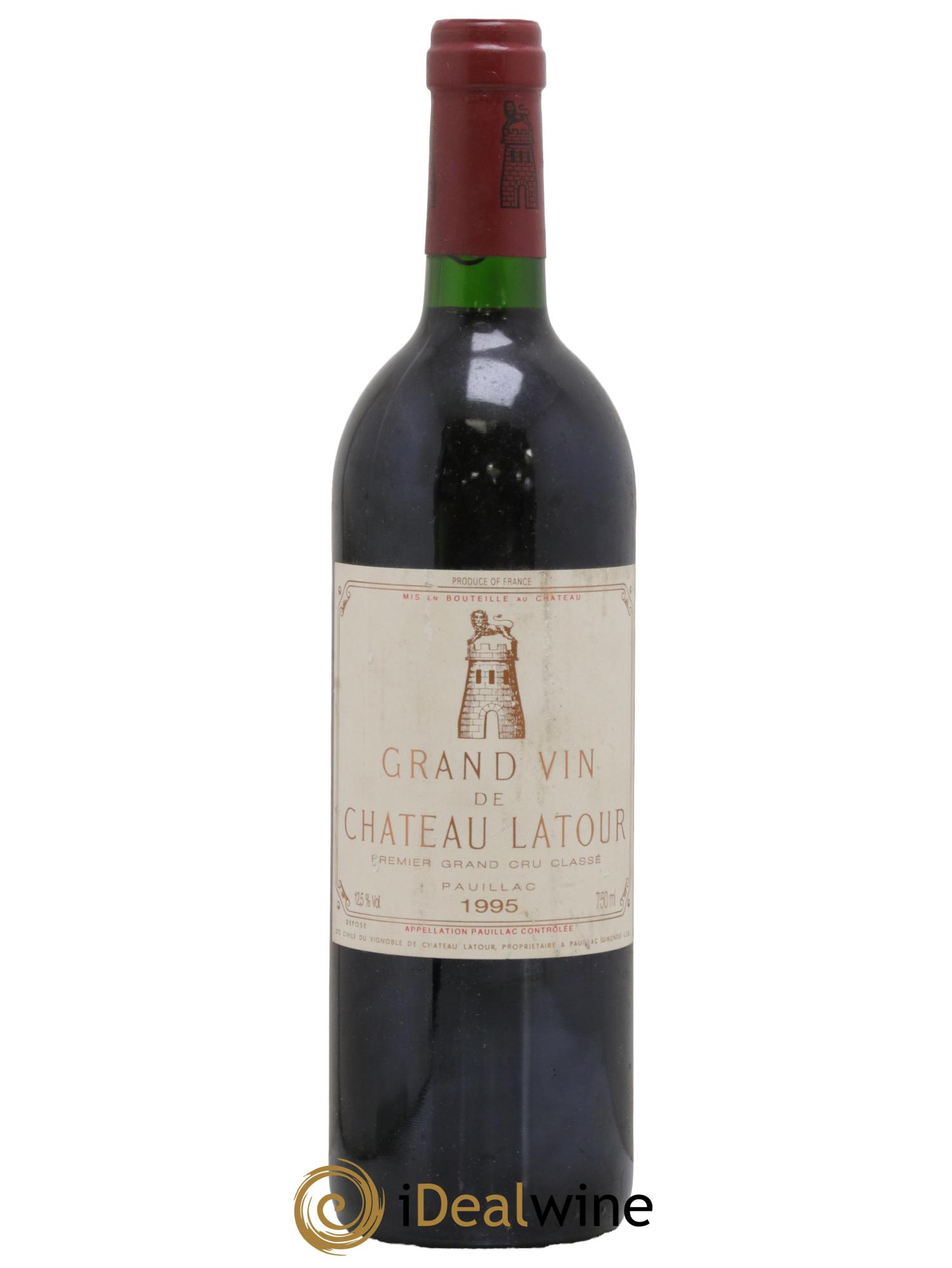 Château Latour 1er Grand Cru Classé 1995 - Lot de 1 bouteille - 0