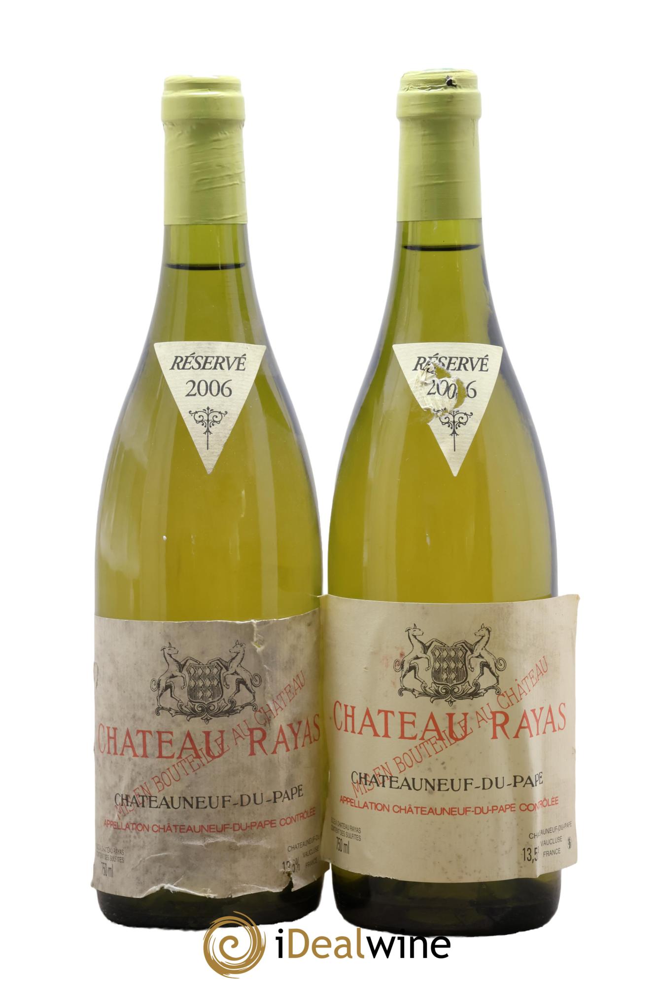Châteauneuf-du-Pape Château Rayas Emmanuel Reynaud 2006 - Posten von 2 Flaschen - 0