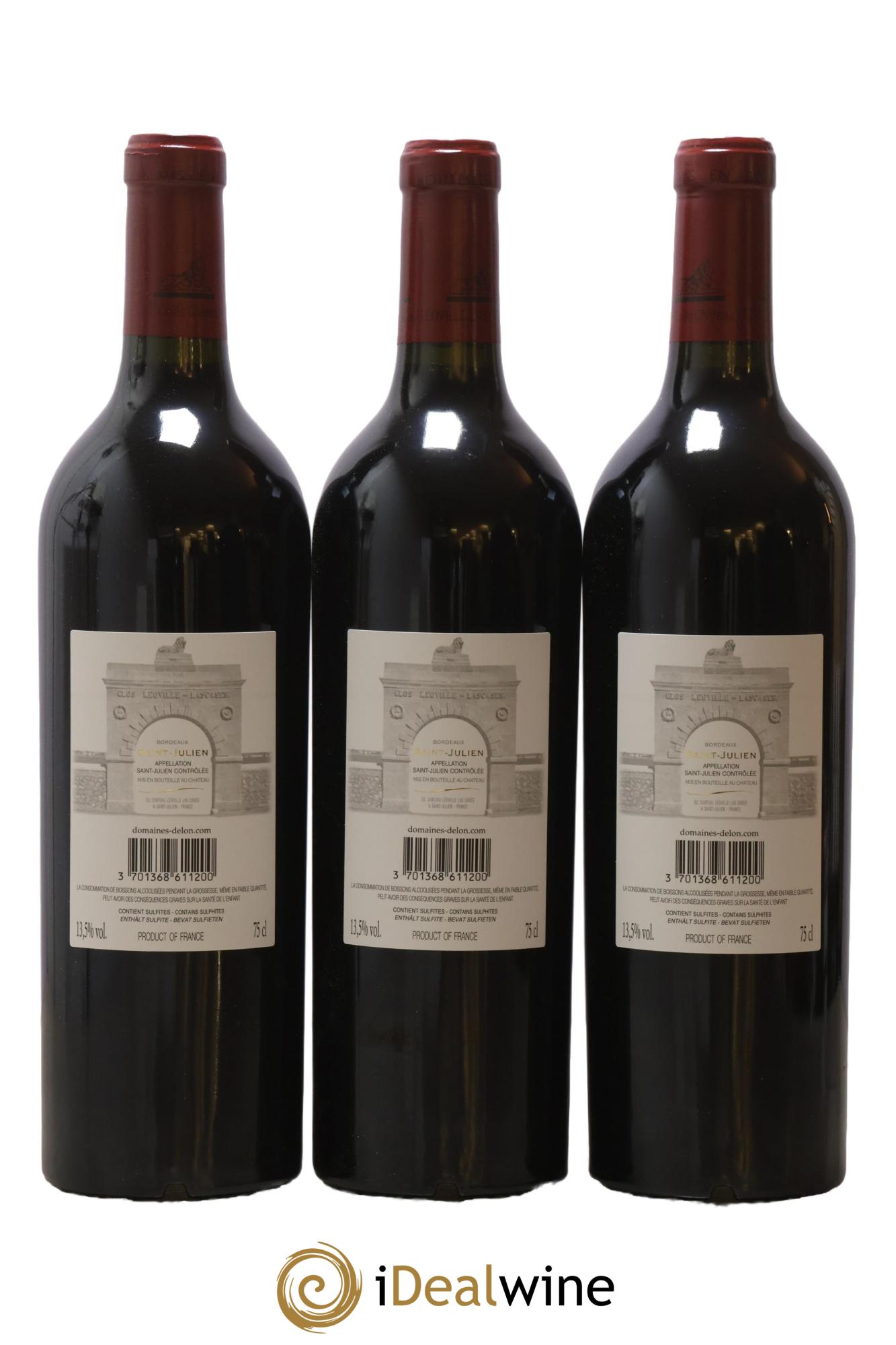 Château Léoville Las Cases 2ème Grand Cru Classé 2020 - Lot de 6 bouteilles - 2