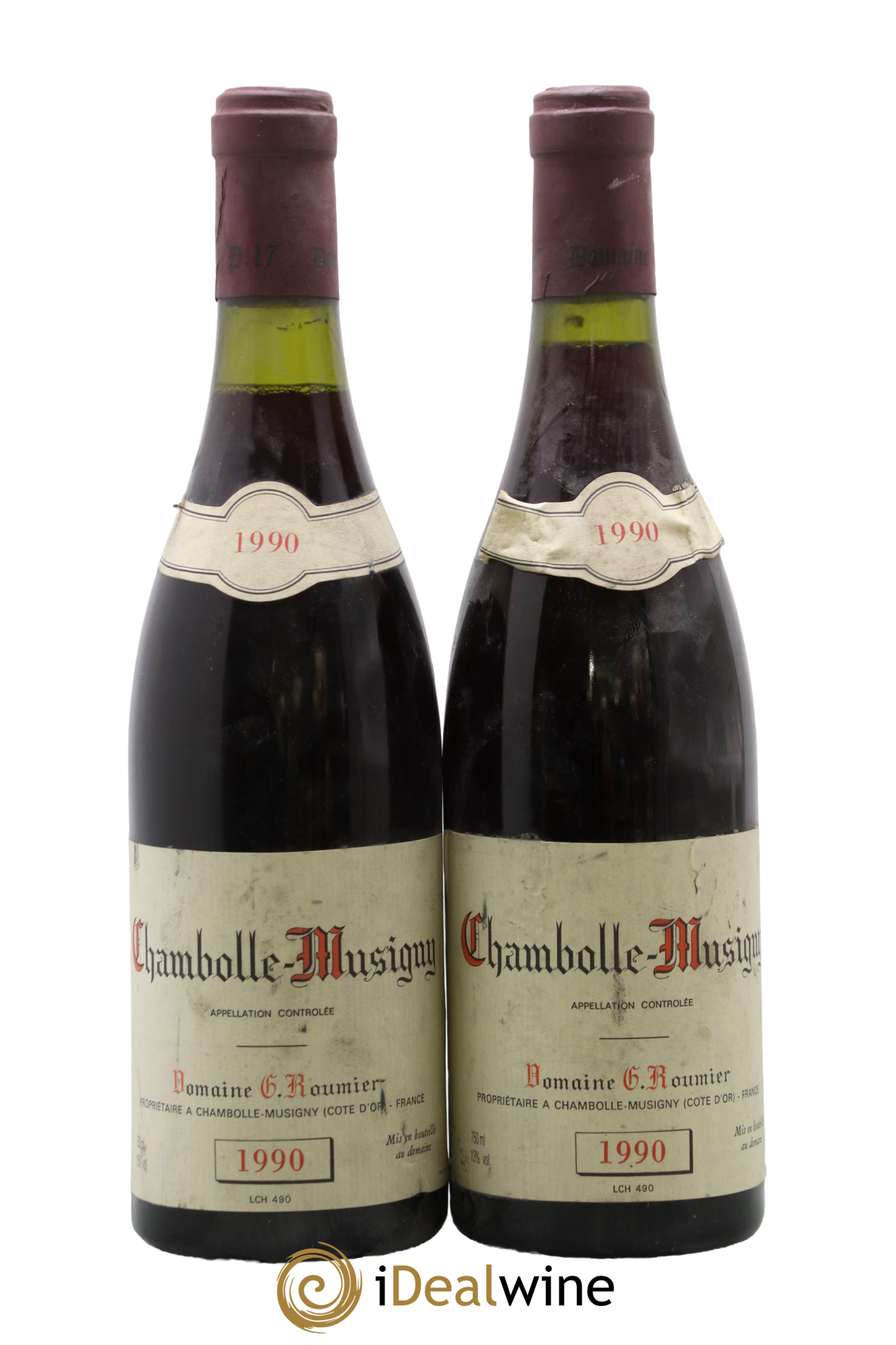 Chambolle-Musigny Georges Roumier (Domaine) 1990 - Lot de 2 bouteilles - 0