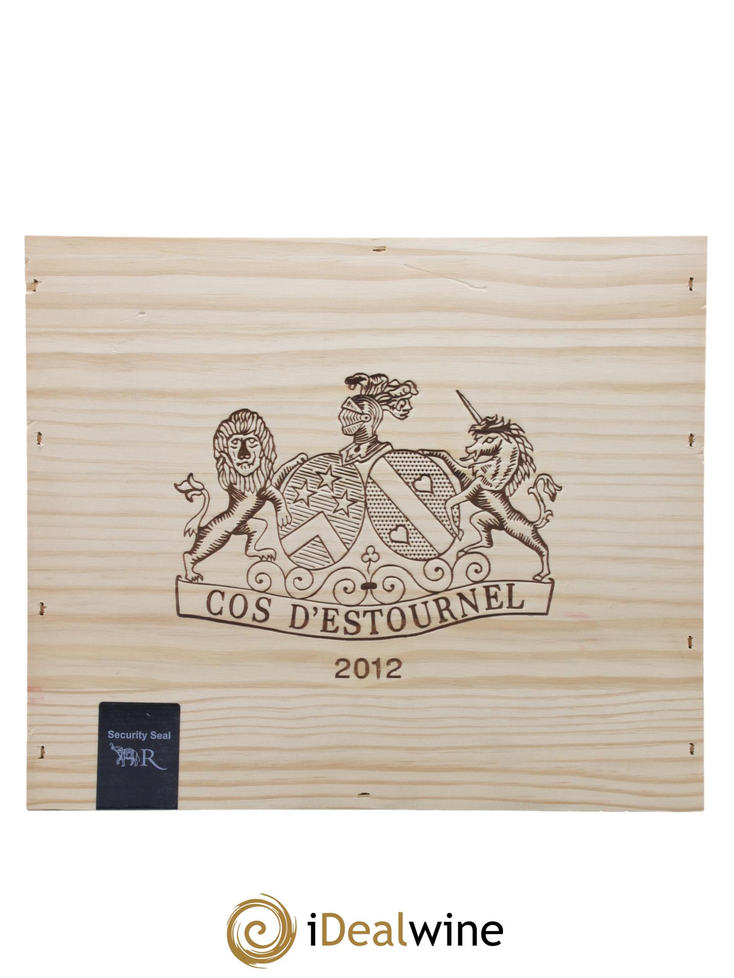 Cos d'Estournel 2ème Grand Cru Classé 2012 - Lot of 3 bottles - 1