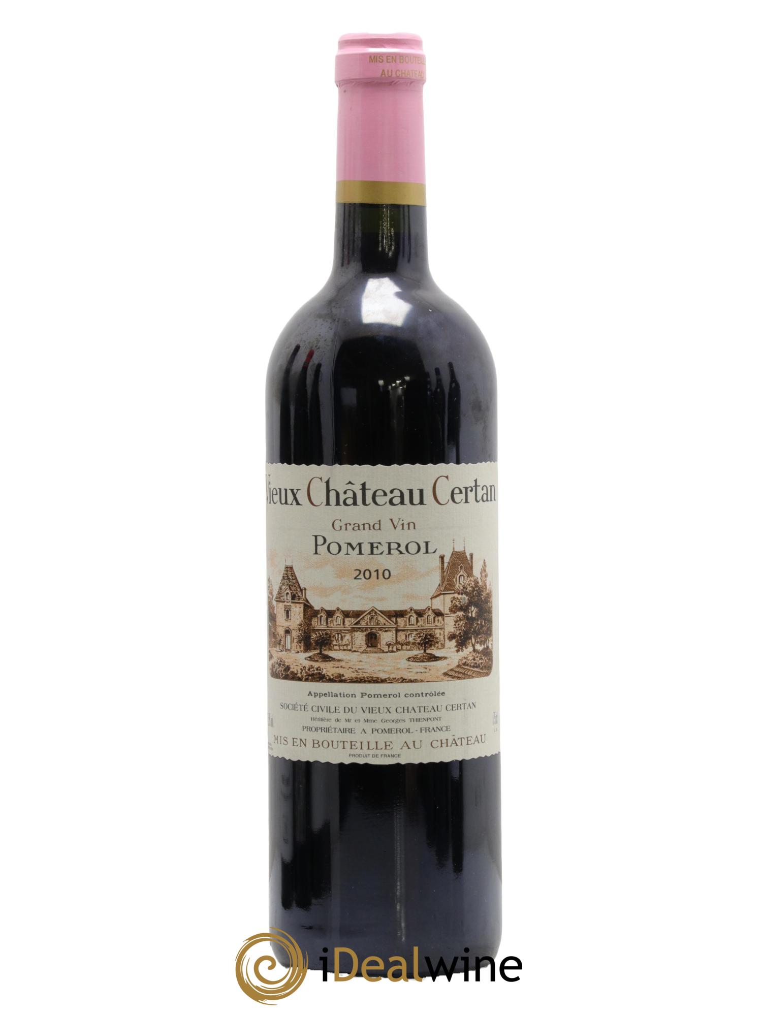 Vieux Château Certan 2010 - Lot de 1 bouteille - 0
