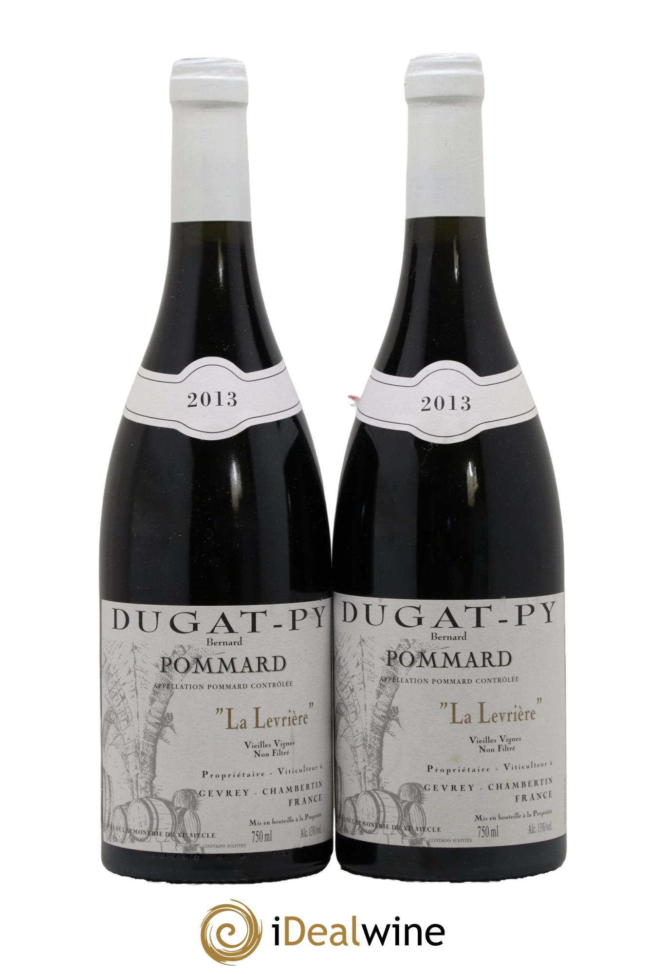 Pommard La Levrière Vieilles Vignes Dugat-Py  2013 - Lotto di 2 bottiglie - 0