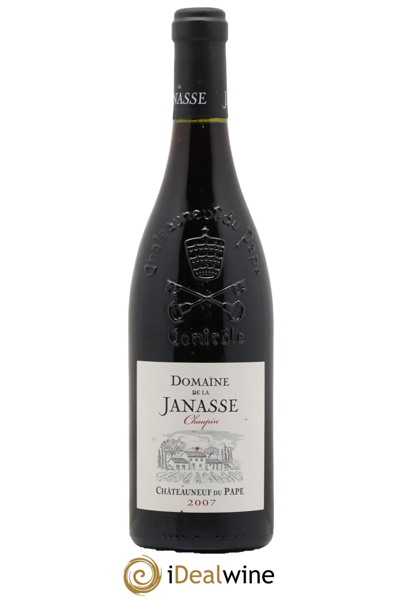 Châteauneuf-du-Pape Cuvée Chaupin La Janasse (Domaine de) 2007 - Lot de 1 bouteille - 0