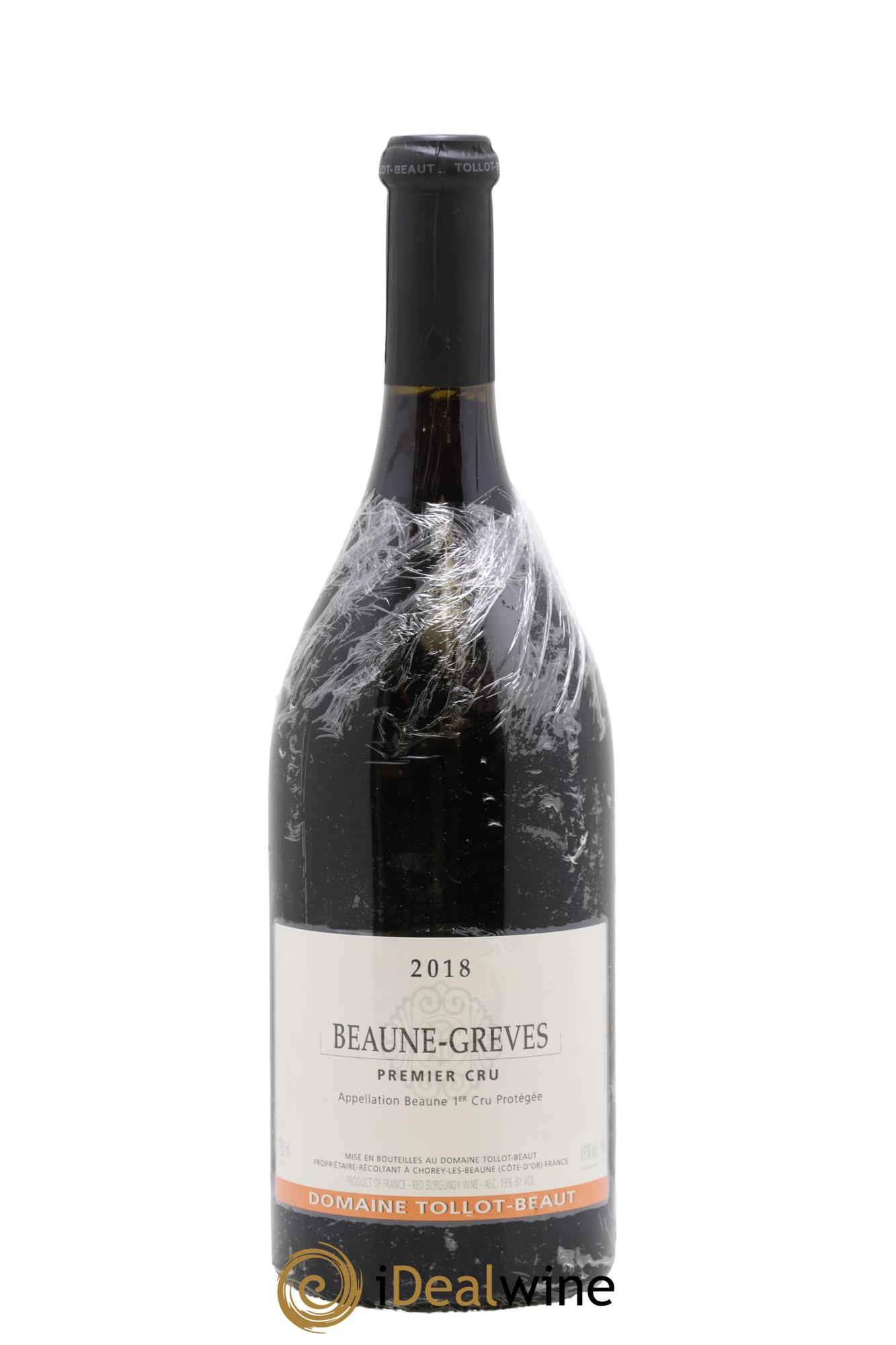 Beaune 1er Cru Grèves Tollot Beaut (Domaine) 2018 - Lotto di 1 bottiglia - 0