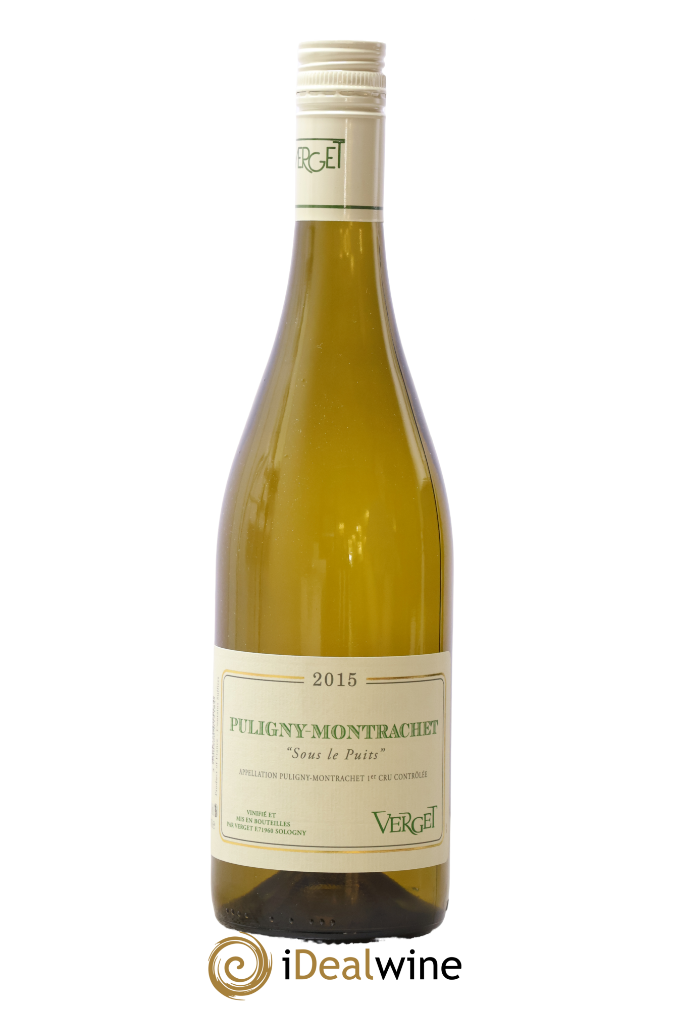 Puligny-Montrachet 1er Cru Sous le Puits Verget 2015 - Posten von 1 Flasche - 0