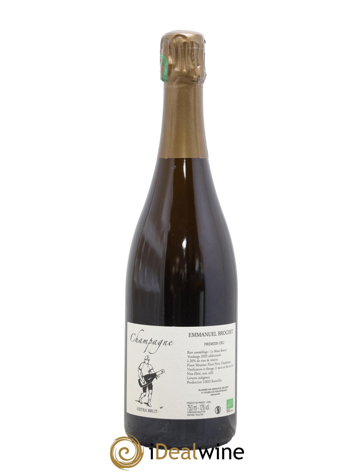 Extra Brut Premier Cru Emmanuel Brochet - Lot de 1 bouteille - 0