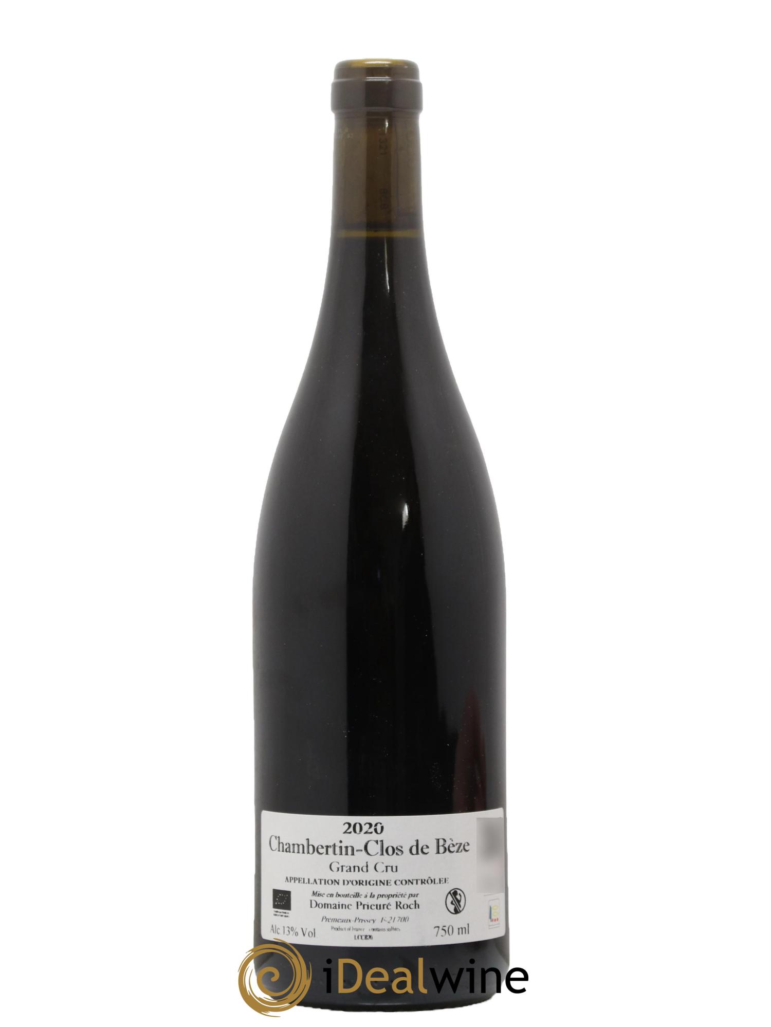 Chambertin Clos de Bèze Grand Cru Prieuré Roch 2020 - Lot de 1 bouteille - 1